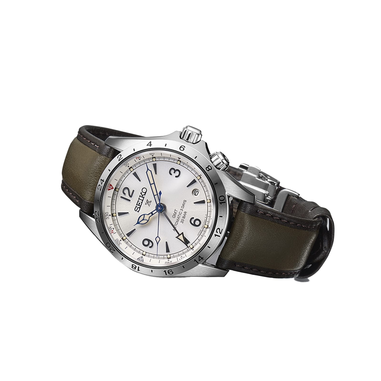 Replica Seiko Prospex Alpinist 39.5mm Mens details Silver SPB409J1