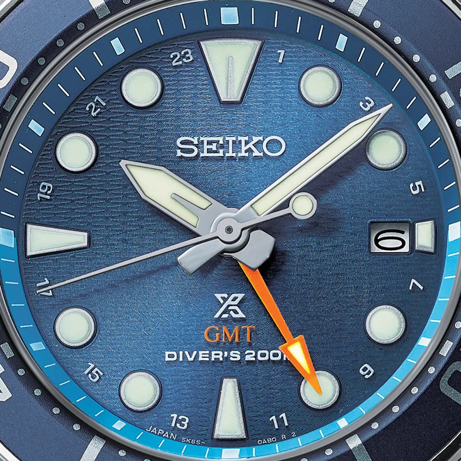 Replica Seiko Prospex Aqua 'SUMO' Solar GMT Diver SFK001J1