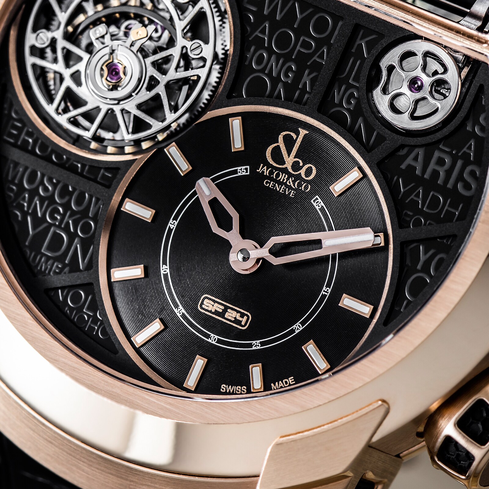 Replica Jacob & Co Epic SF24 Tourbillion ES102.40.NS.LC.ACA4D