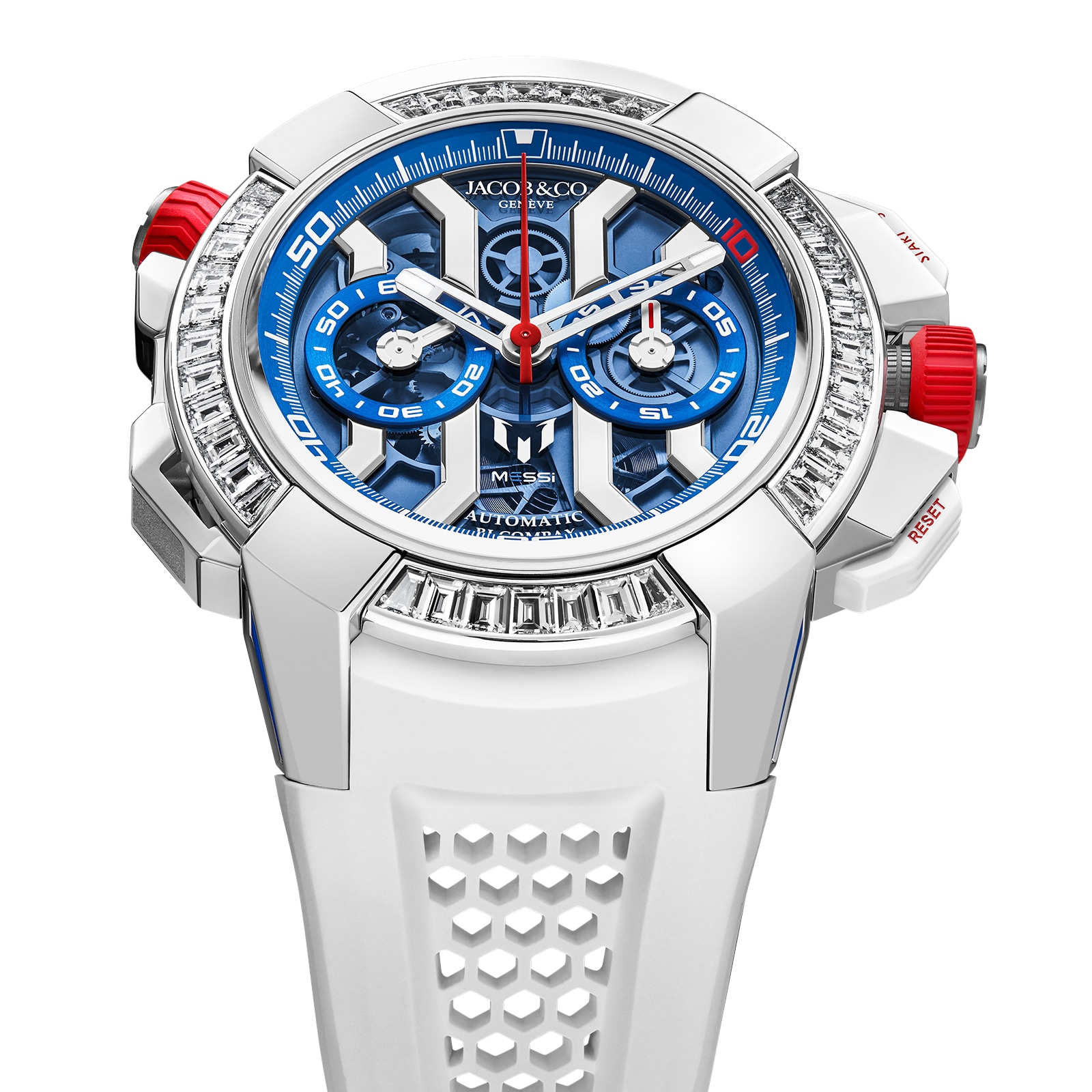 Replica Jacob & Co Epic X Chrono Messi EC423.32.OE.LL.JHB4S