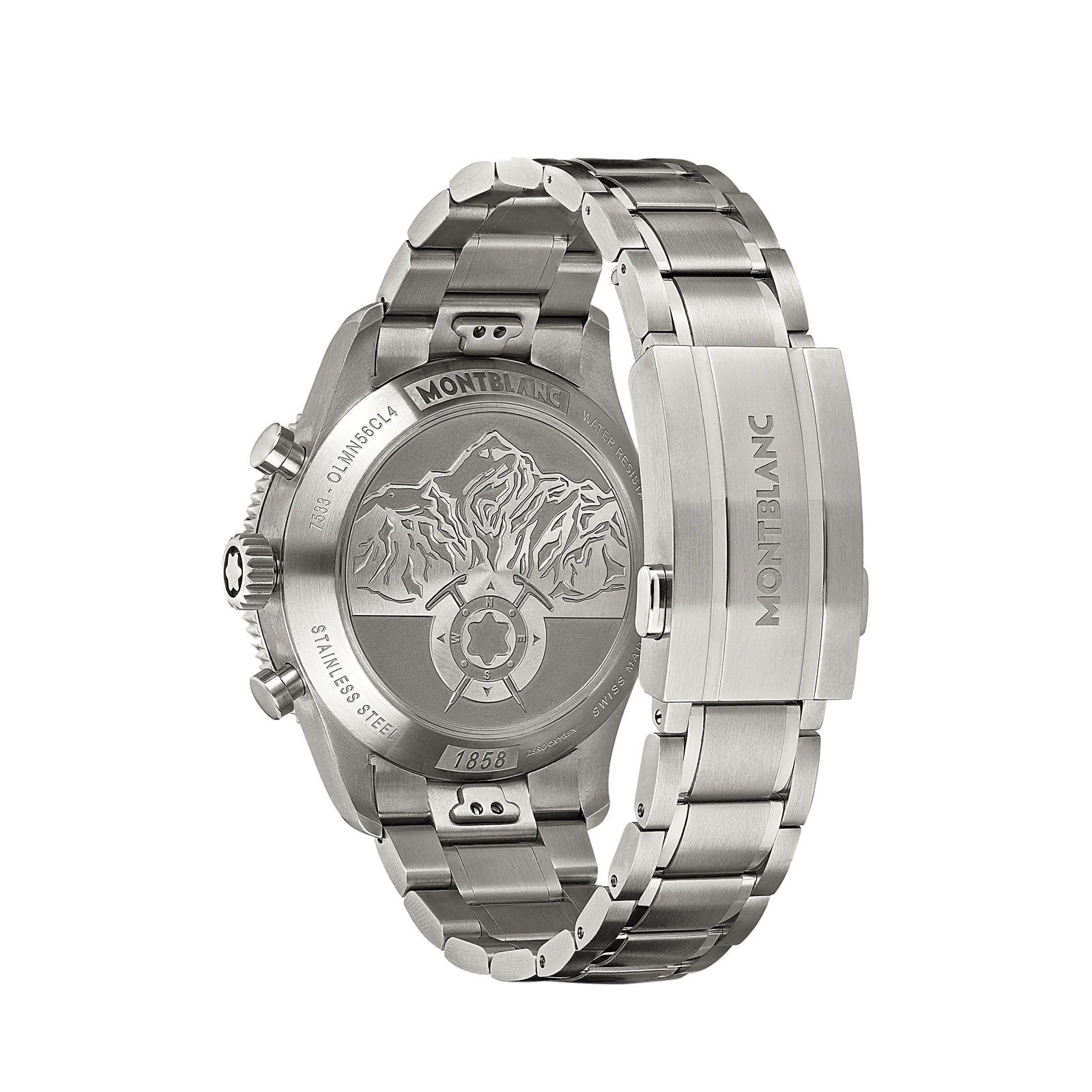 Replica Montblanc 1858 Automatic Chronograph 0 Oxygen The 8000 42mm Mens details 130983