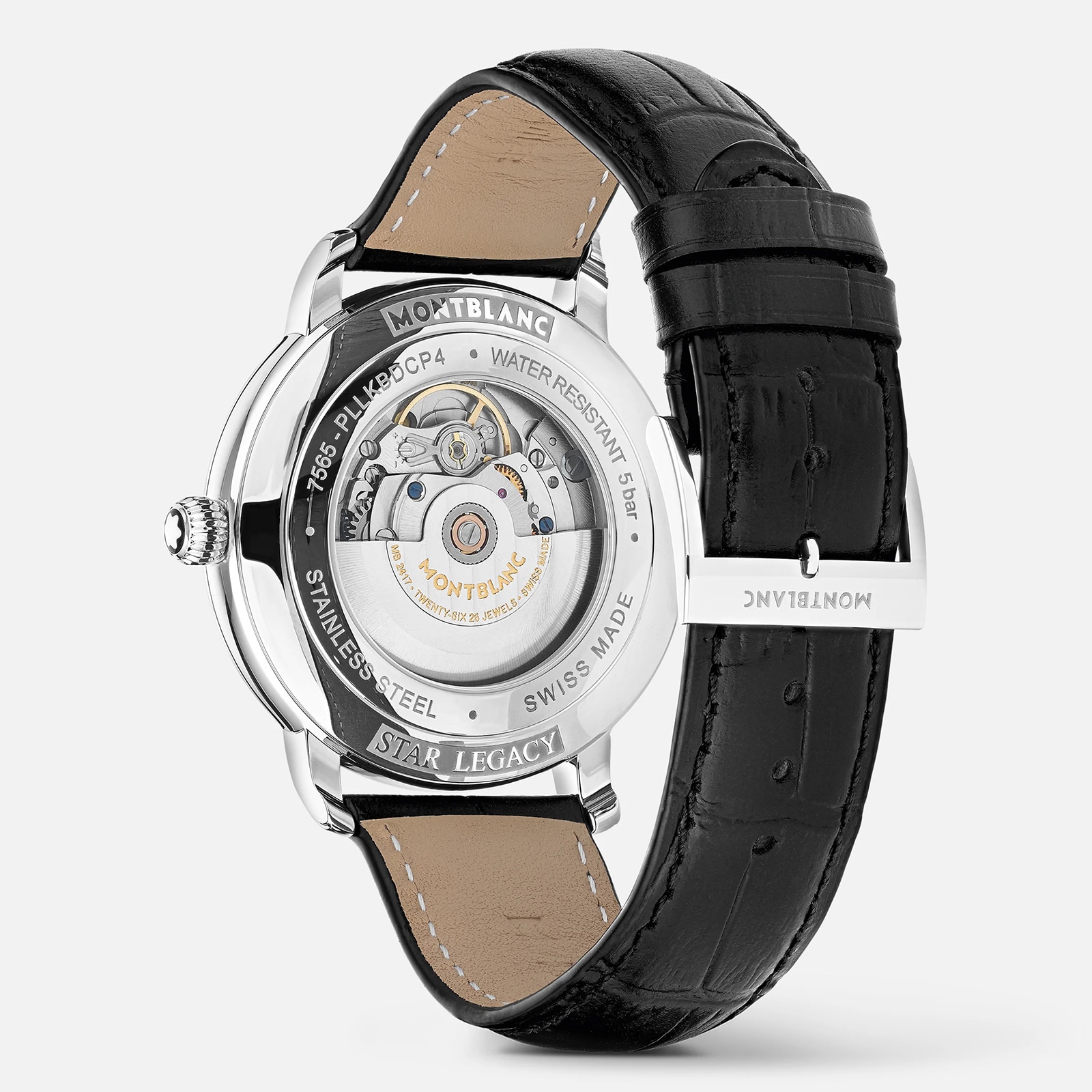 Replica Montblanc Star Legacy 42mm Mens details 128681