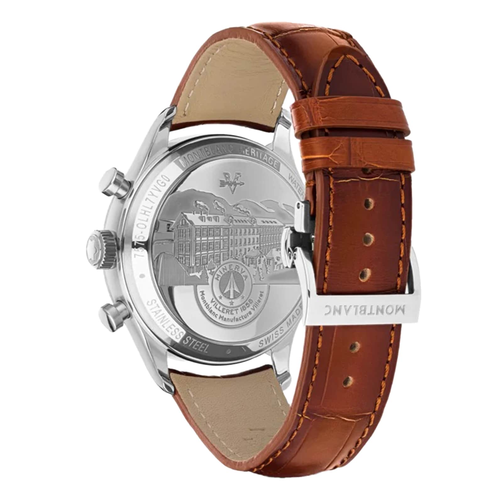 Replica Montblanc Heritage Chronograph 41mm Mens details 128671