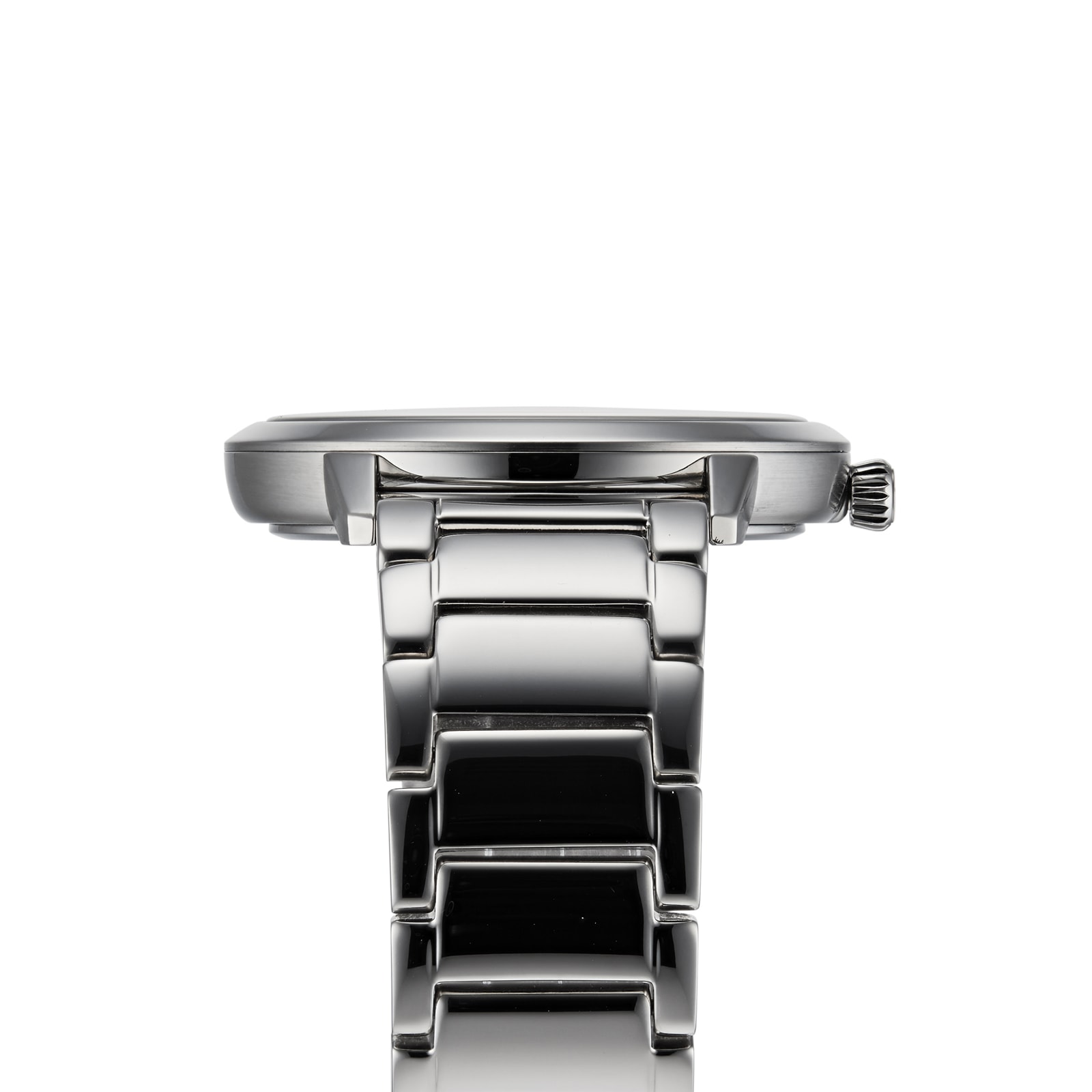 Replica Emporio Armani Men's Date Stainless Steel Bracelet Strap details Silver/Blue AR11311