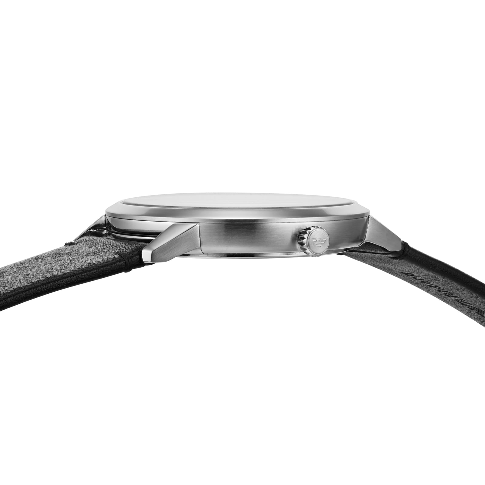 Replica Emporio Armani Black Leather Gents details AR11193 3 Replica Emporio Armani Black Leather Gents details AR11193