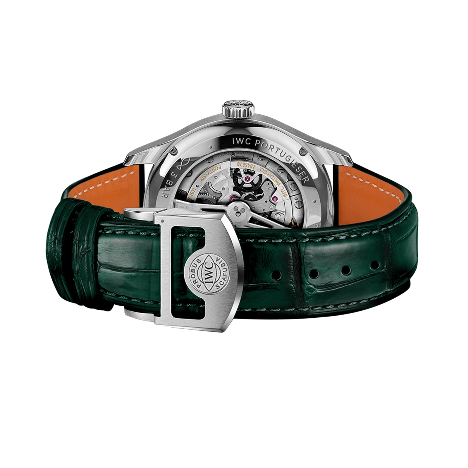 Replica IWC Portugieser Automatic 42mm Mens details Green IW344207