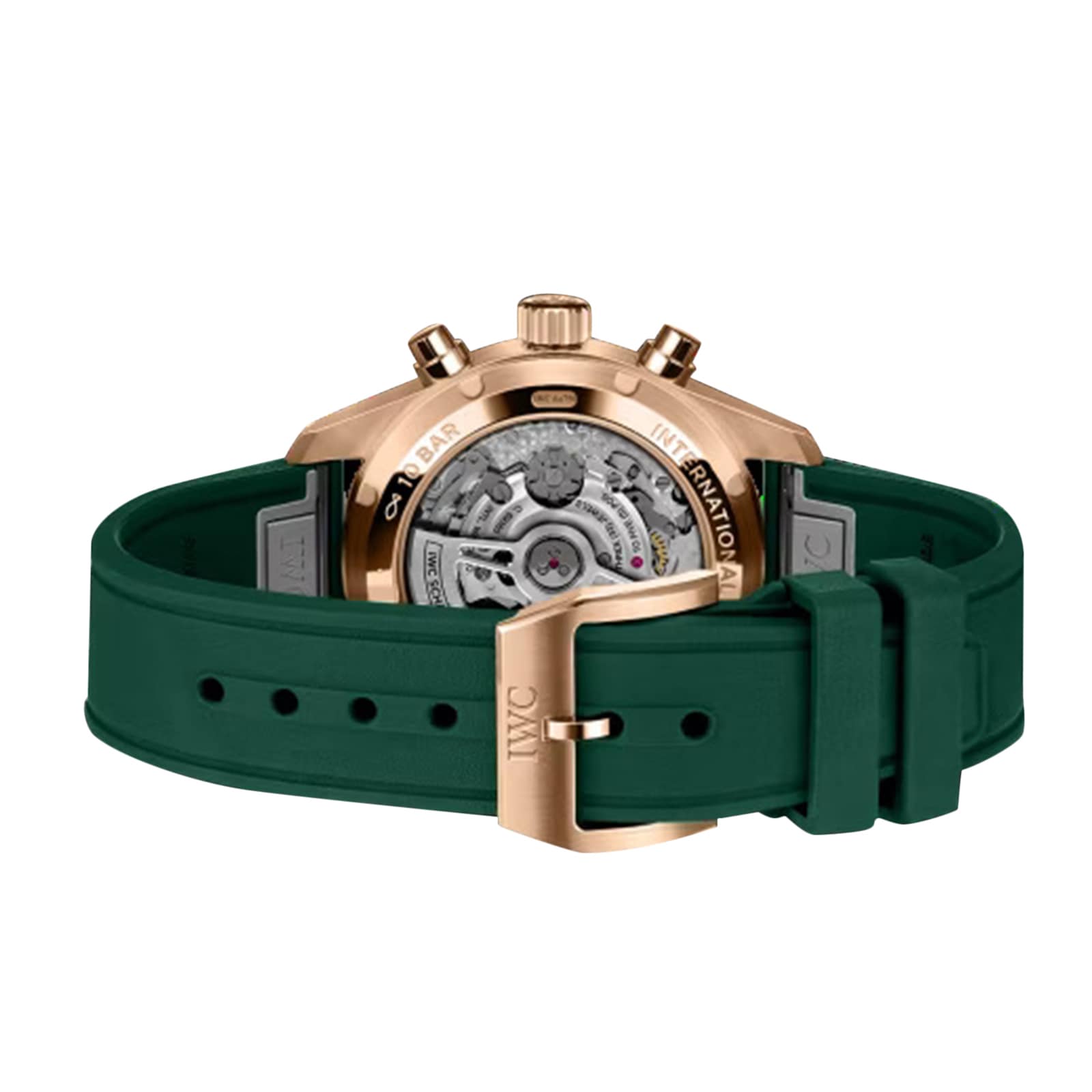 Replica IWC Pilot Chronograph 41mm Mens details Green IW388110