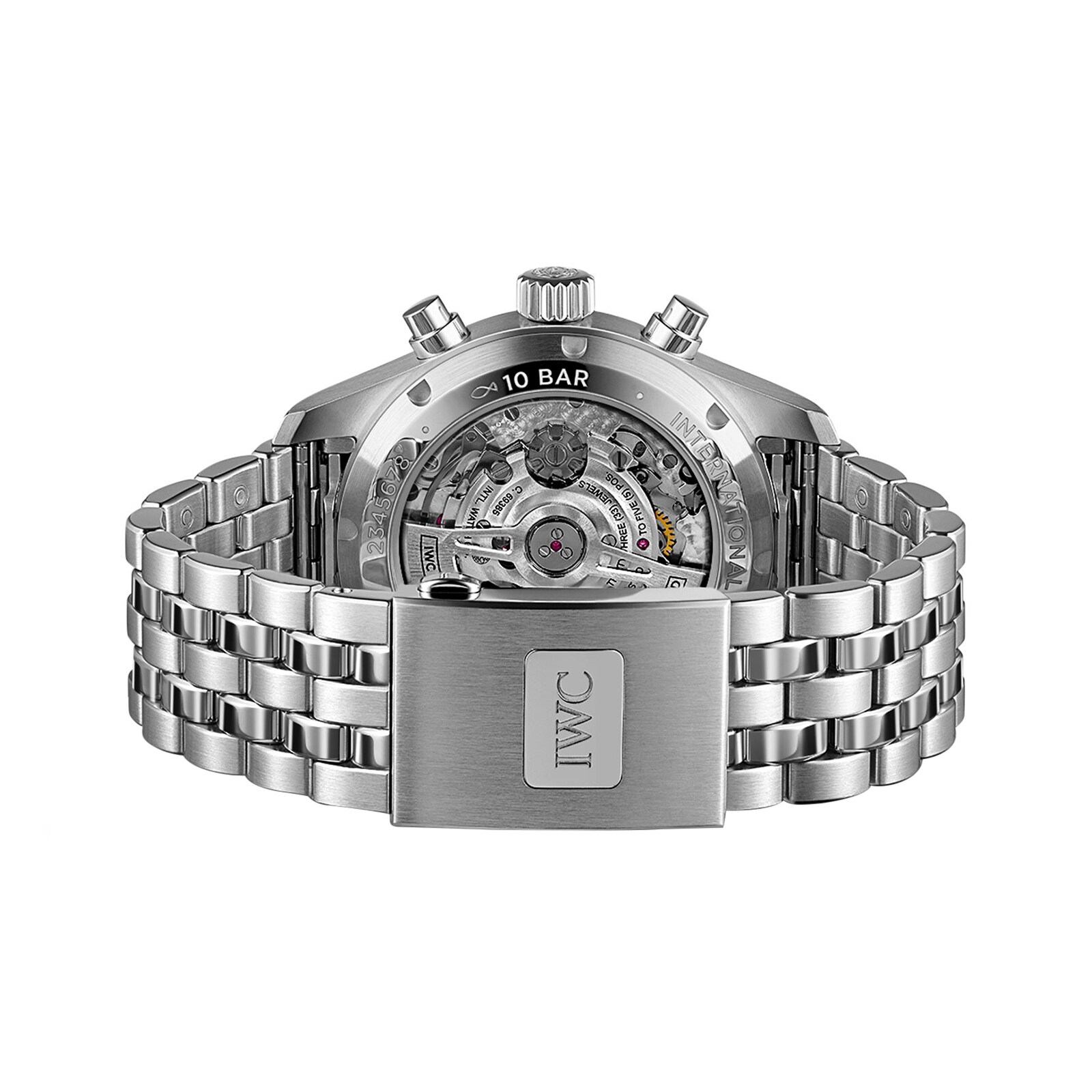 Replica IWC Pilot Chronograph 41mm Mens details Black IW388113