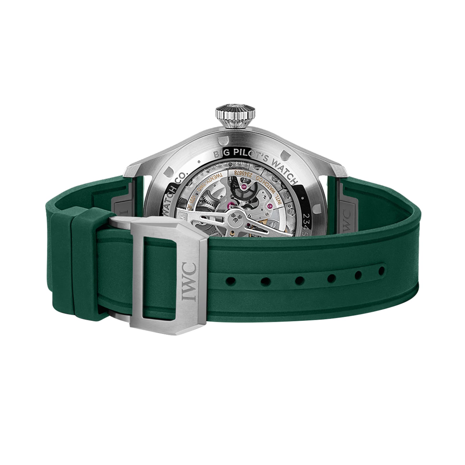 Replica IWC Big Pilot 43mm Mens details Green IW329306 3 Replica IWC Big Pilot 43mm Mens details Green IW329306
