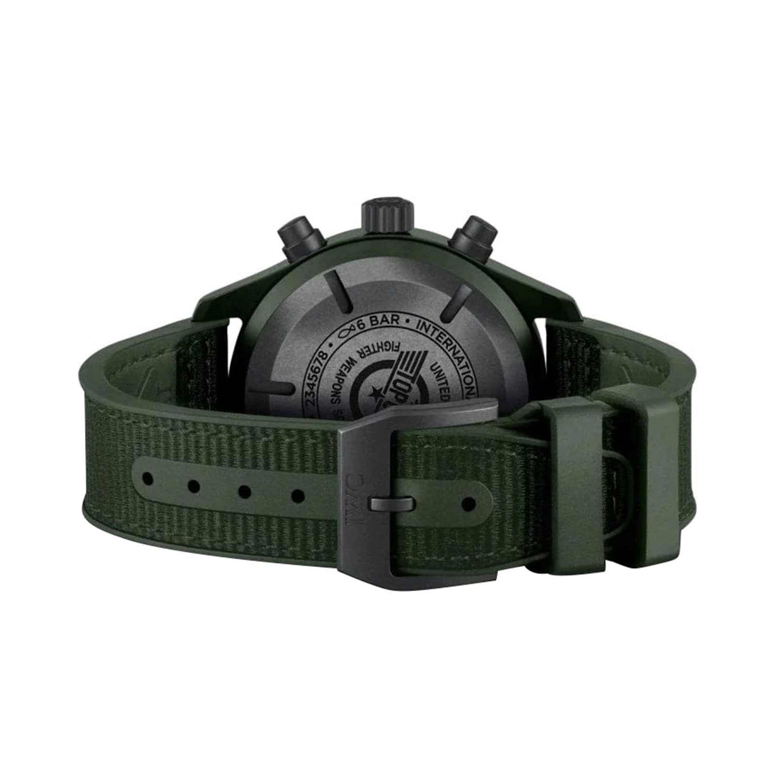 Replica IWC Pilot's Chronograph Top Gun Edition Woodland 44.5mm Mens details Green IW389106 3 Replica IWC Pilot's Chronograph Top Gun Edition Woodland 44.5mm Mens details Green IW389106