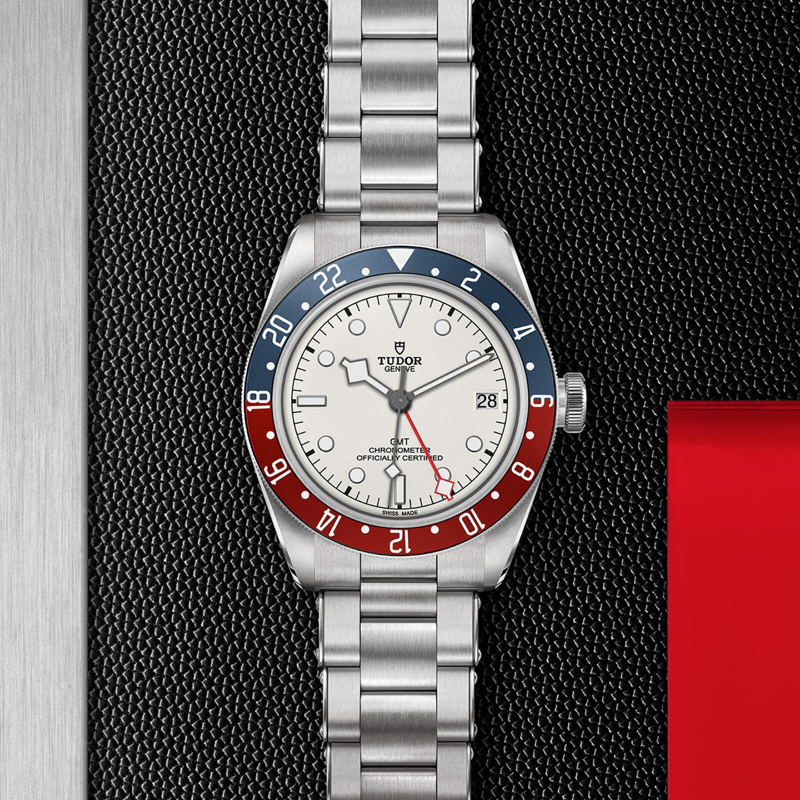 Replica Tudor Black Bay GMT Manufacture Calibre MT5652 (COSC) 41mm Steel Case Steel Bracelet M79830RB-0010