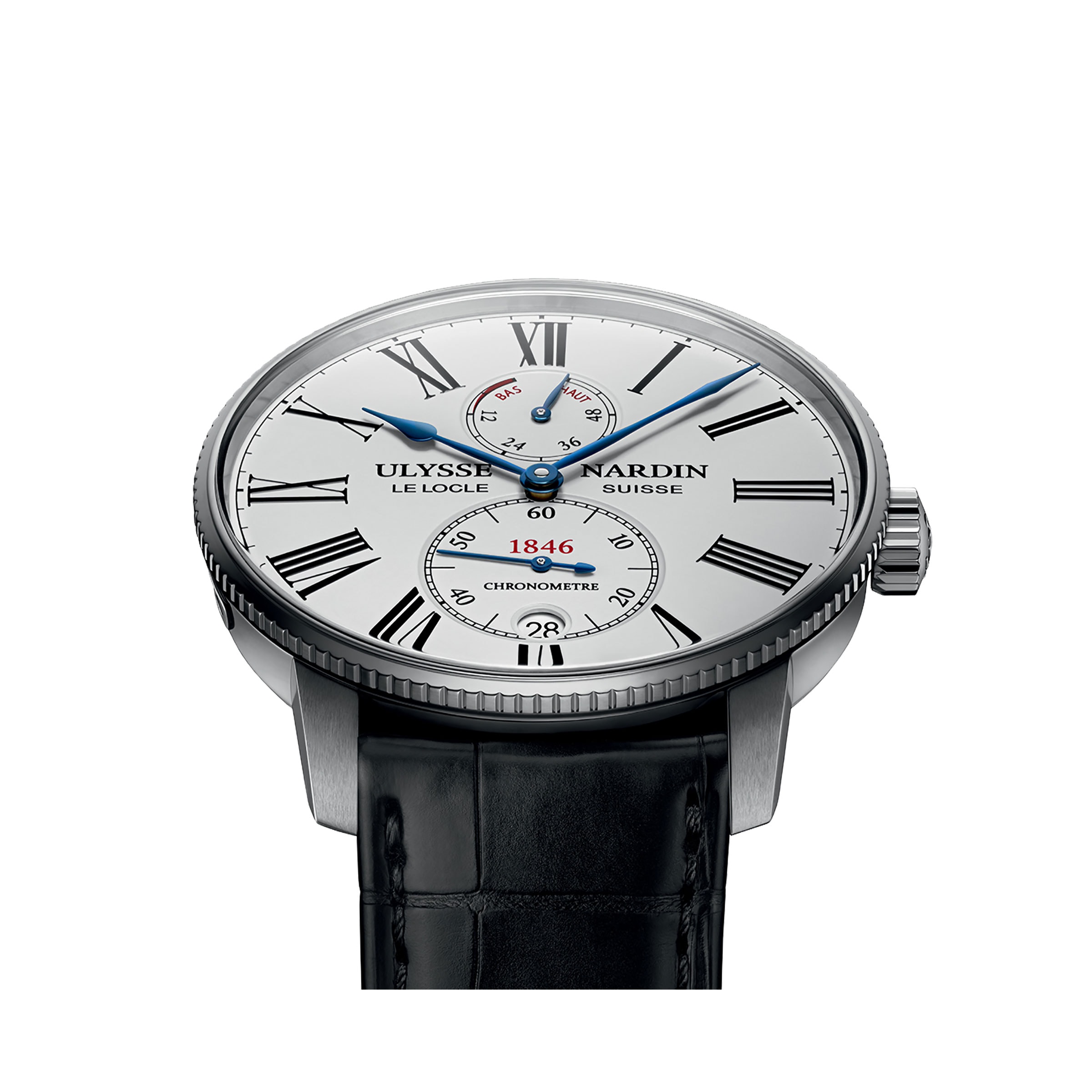 Replica Ulysse Nardin Marine Torpilleur 42mm Stainless Steel Case And Bezel 1183-310/40