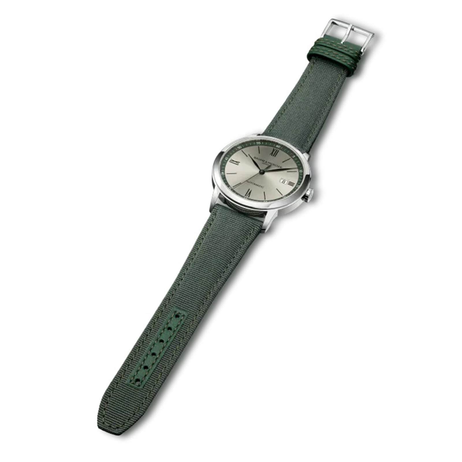 Replica Baume & Mercier Classima 42mm Mens details Green M0A10696
