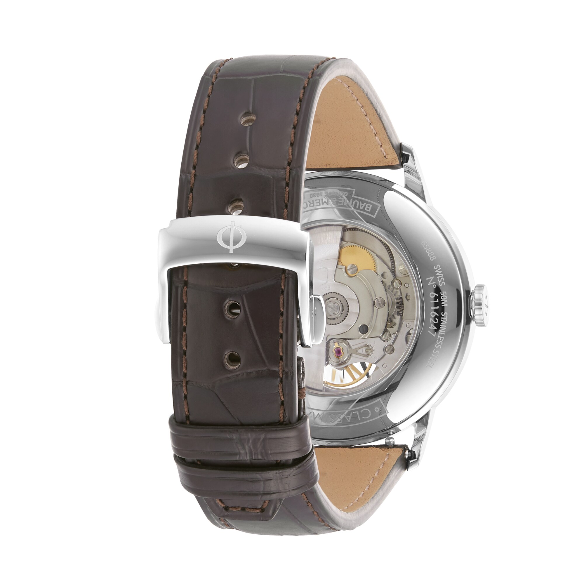 Replica Baume & Mercier Classima 42mm Mens details White M0A10524