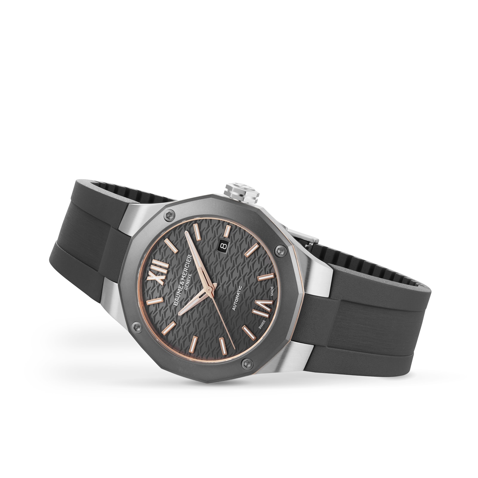 Replica Baume & Mercier Riviera 42mm Mens details Grey BM0A10660