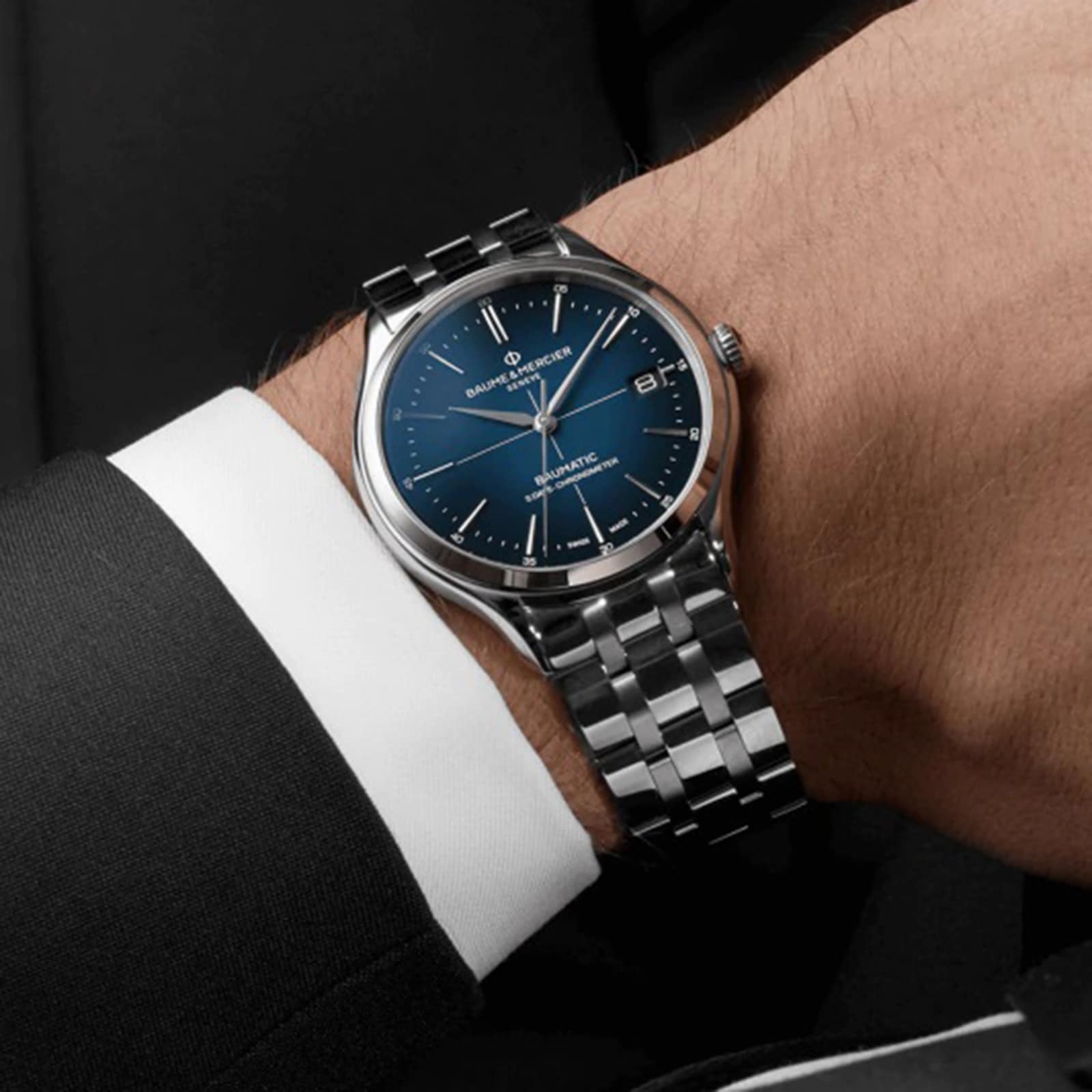 Replica Baume & Mercier Clifton Baumatic 40mm Mens details BM0A10468