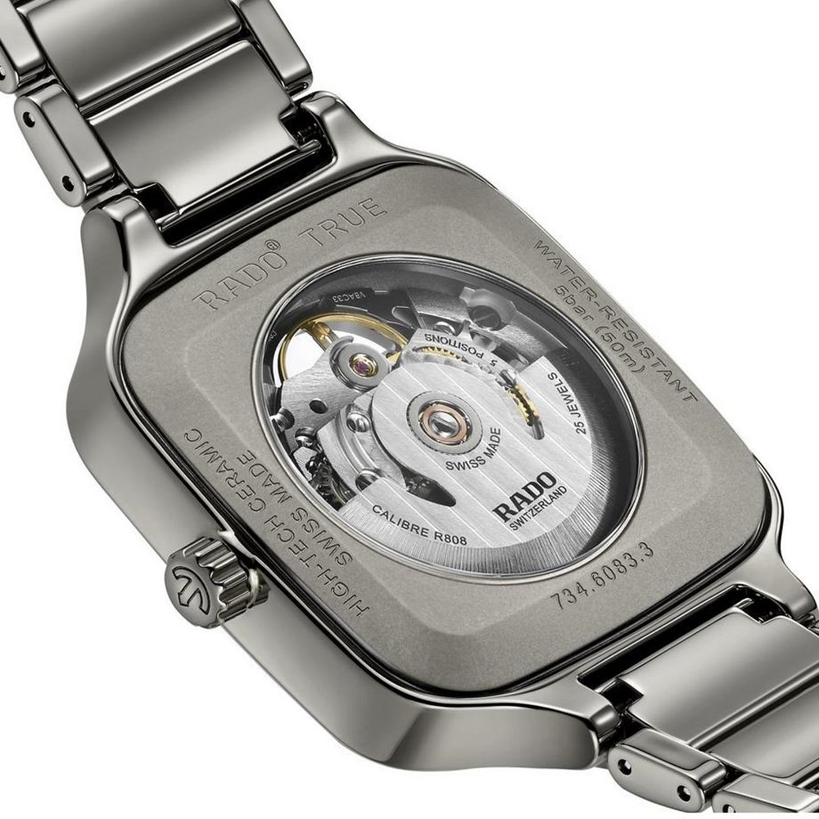 Replica Rado True Square Automatic Skeleton 38mm R27125152