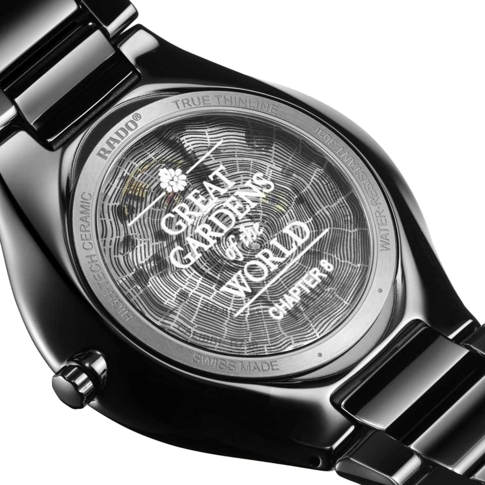 Replica Rado True Thinline X Great Gardens Of The World 40mm Unisex details R27113152