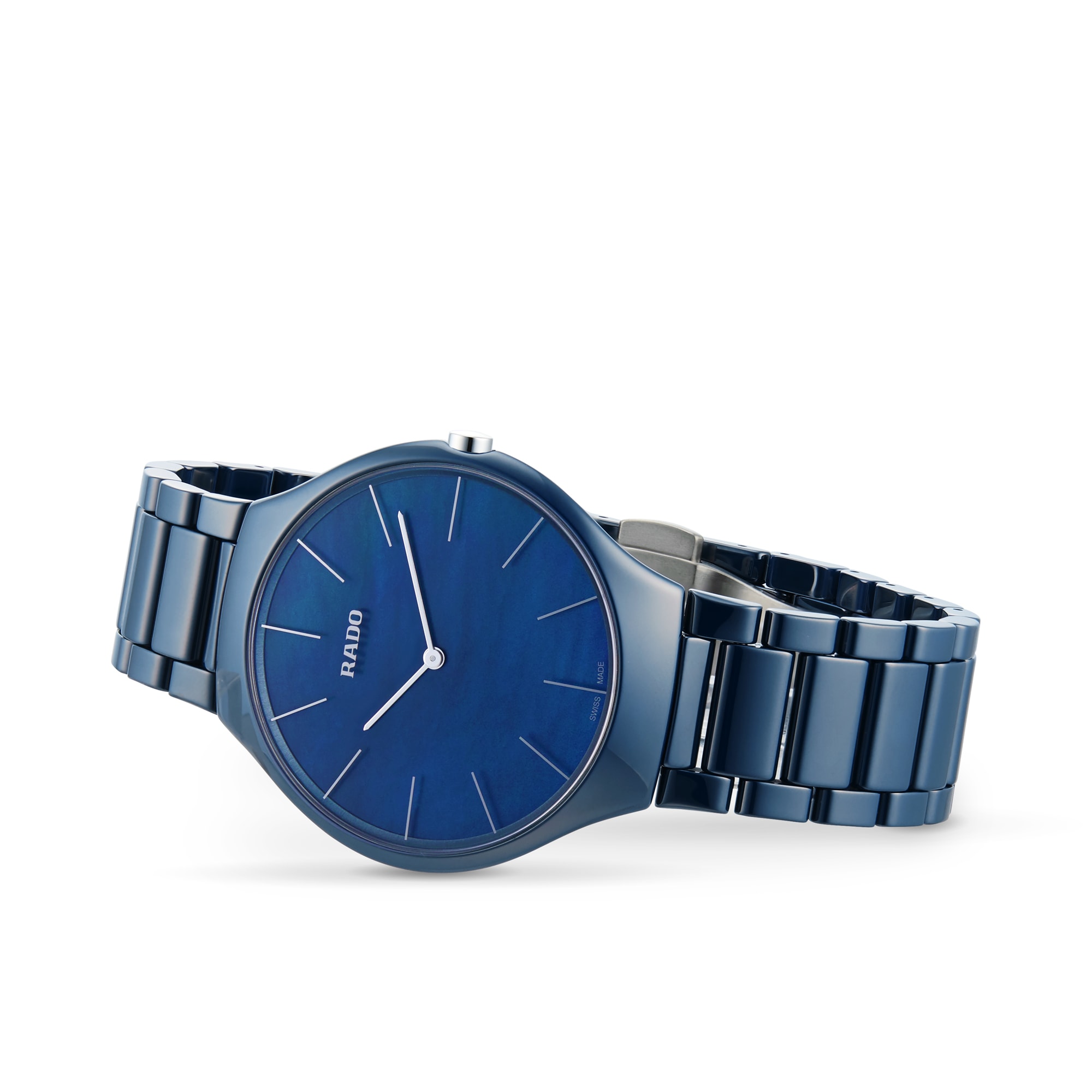 Replica Rado True Thinline 39mm Unisex details Blue R27005902 3 Replica Rado True Thinline 39mm Unisex details Blue R27005902