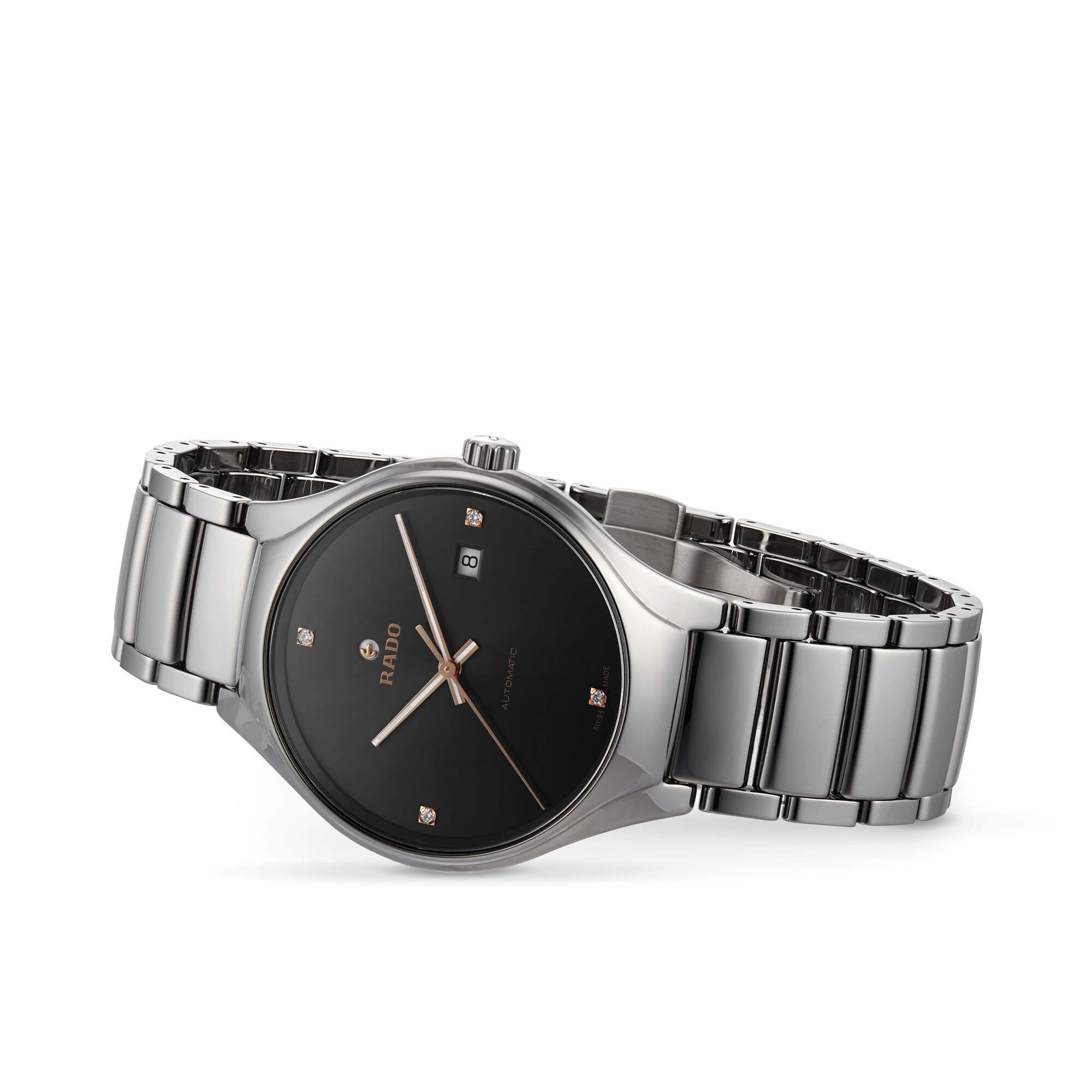 Replica Rado True Automatic Diamonds 40mm Mens details R27057712