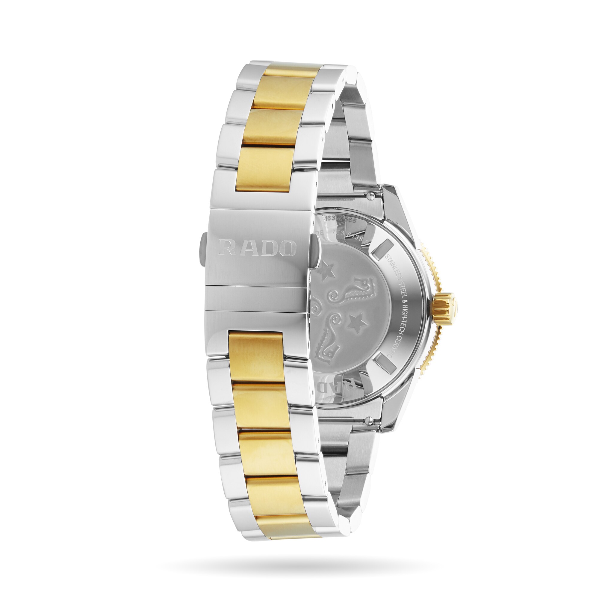 Replica Rado Captain Cook 42mm Mens details - Green R32138303