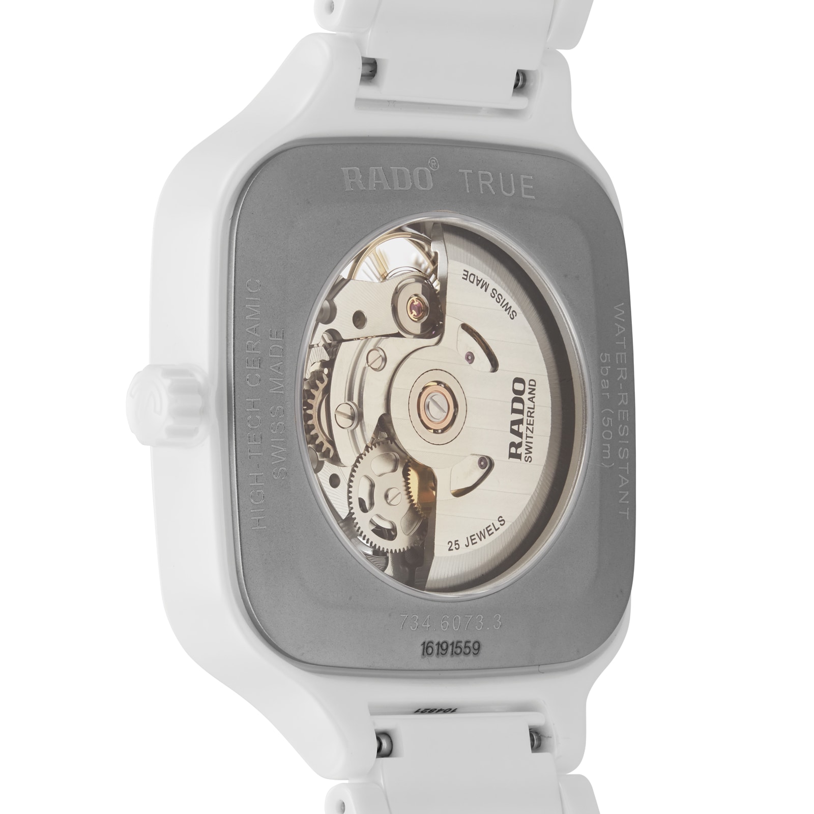 Replica Rado True Square Automatic Open Heart R27073702