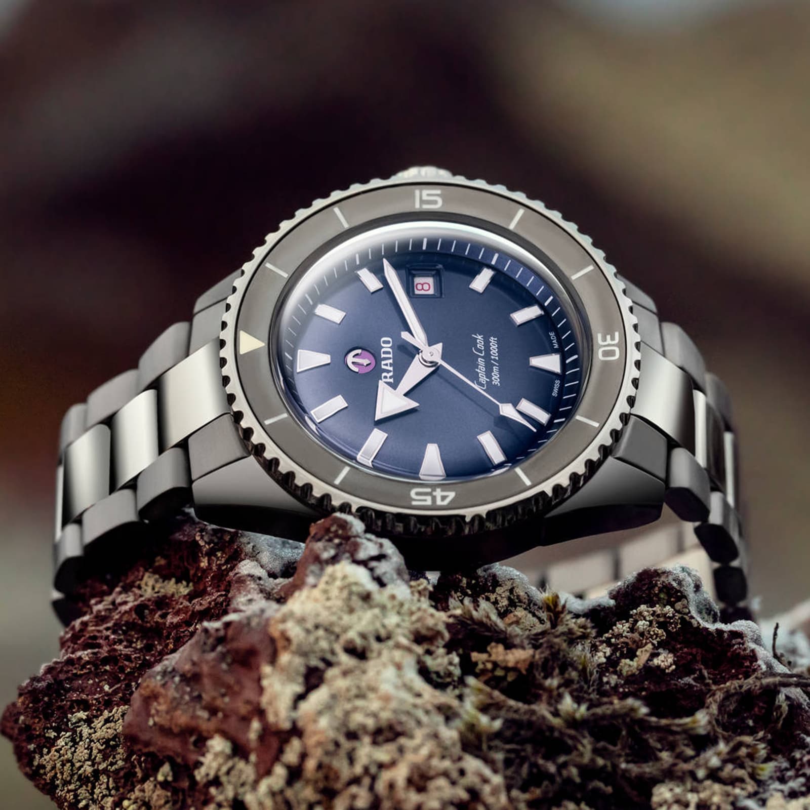 Replica Rado Captain Cook High-Tech Ceramic Diver R32144202
