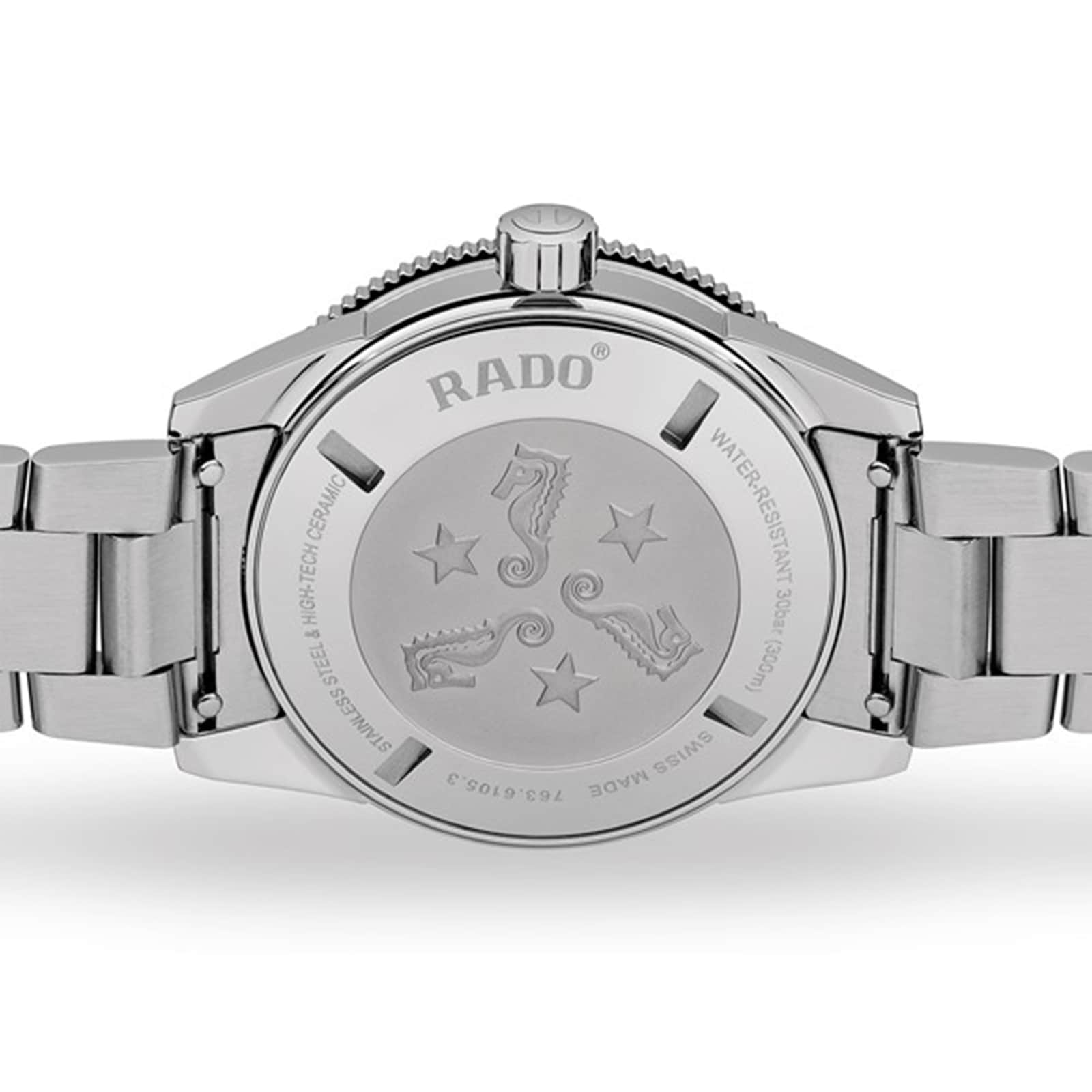 Replica Rado Captain Cook Green Automatic Mens details R32105313