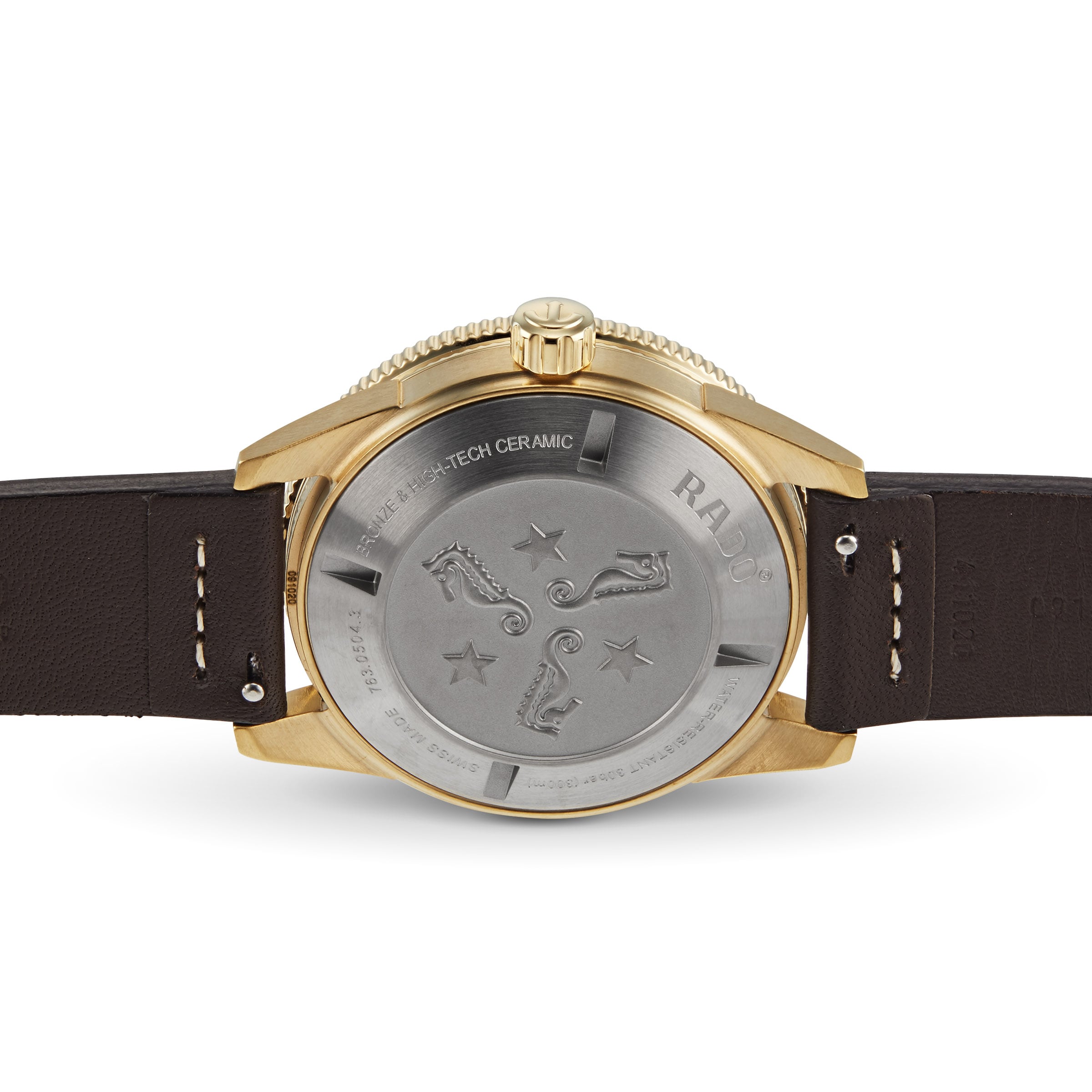 Replica Rado Captain Cook Automatic Bronze Mens details R32504306