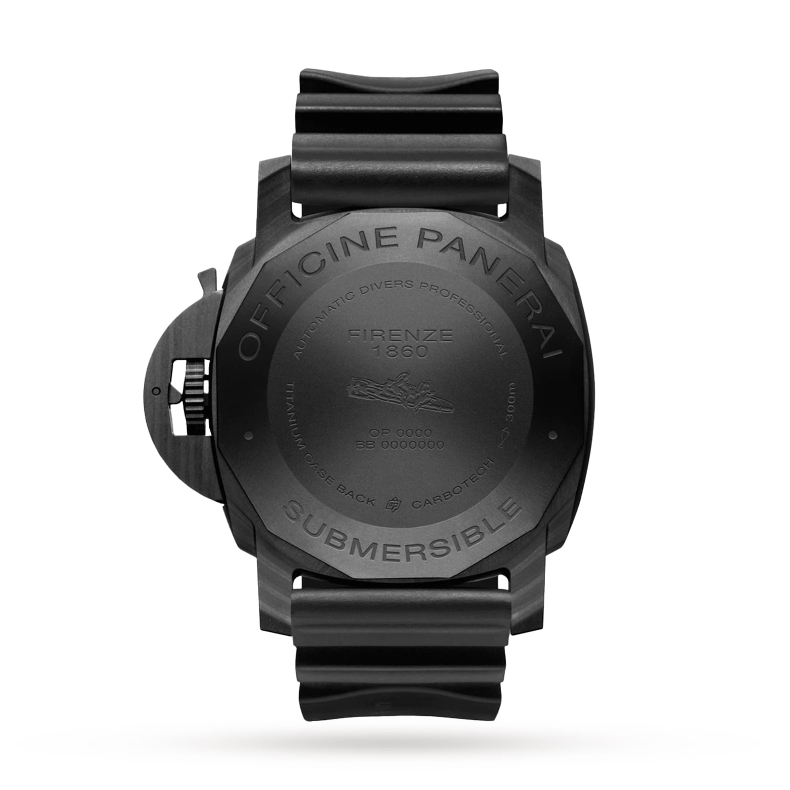 Replica Panerai Submersible Carbotech 47mm Mens details PAM02616