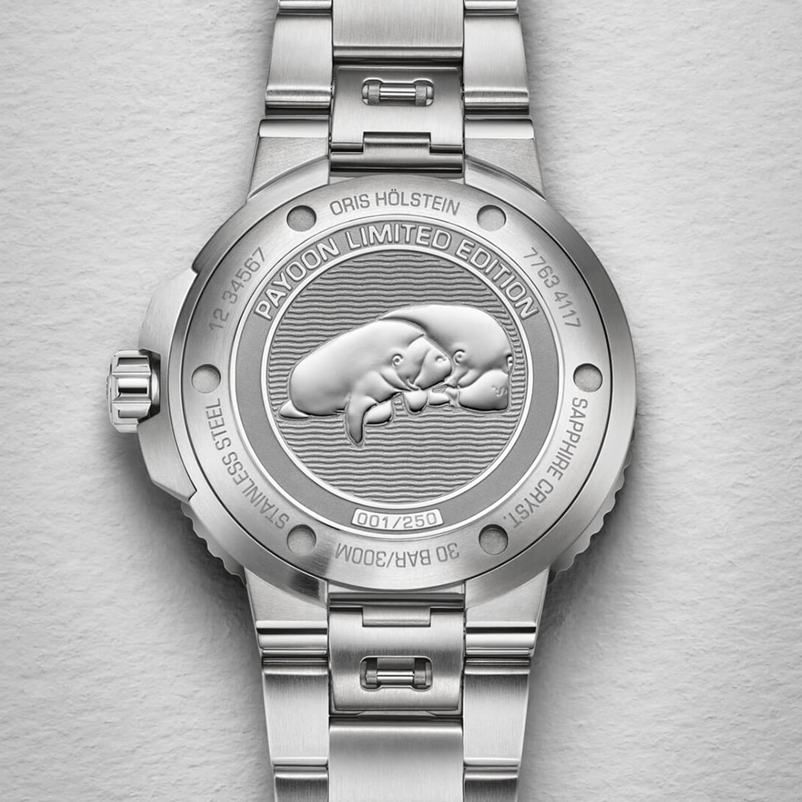 Replica Oris Aquis Payoon Limited Edition 43.5mm Mens details 01 400 7763 4117-SET