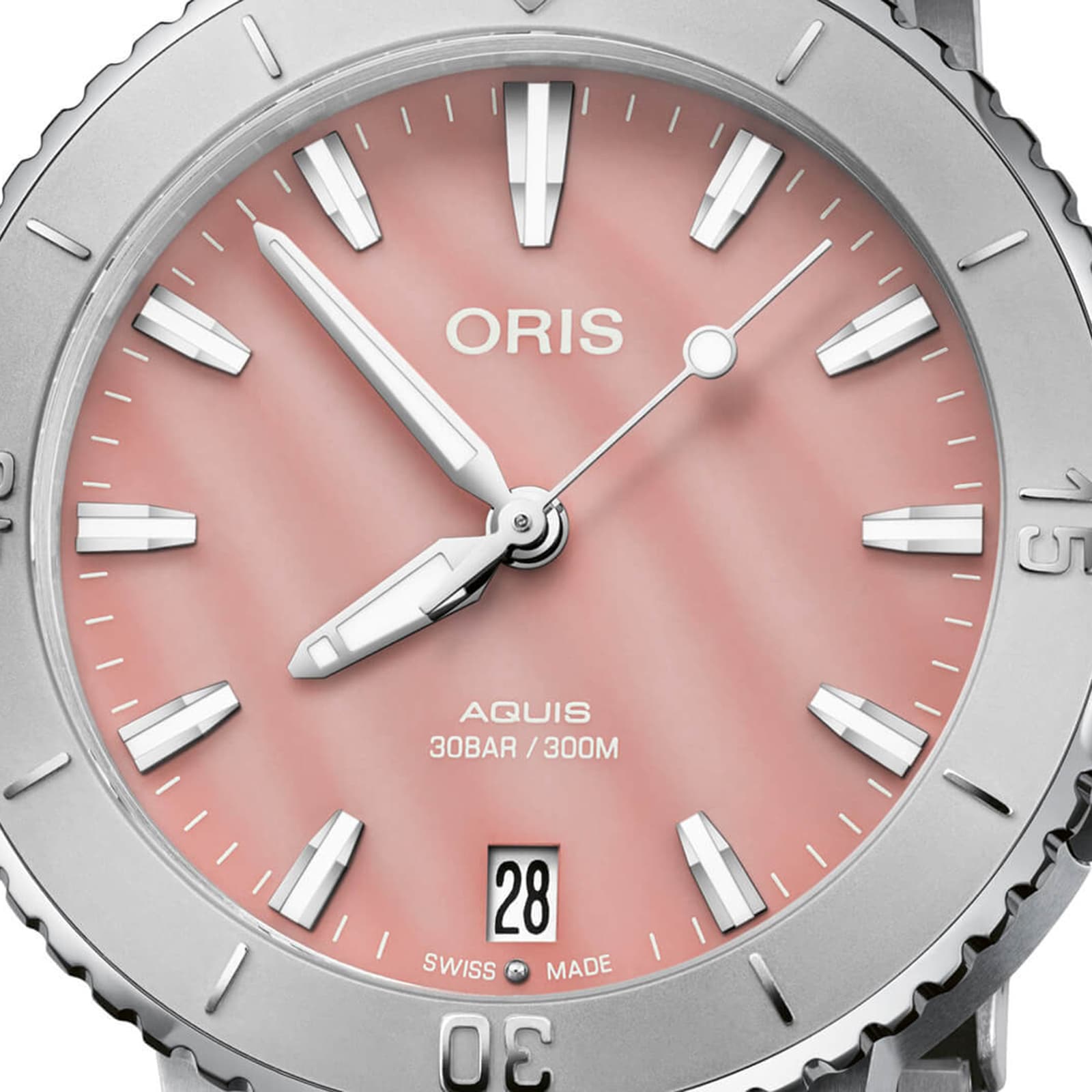 Replica Oris Aquis Date 36.5mm Unisex details Pink 01 733 7770 4158-07 8 18 05P 3 Replica Oris Aquis Date 36.5mm Unisex details Pink 01 733 7770 4158-07 8 18 05P