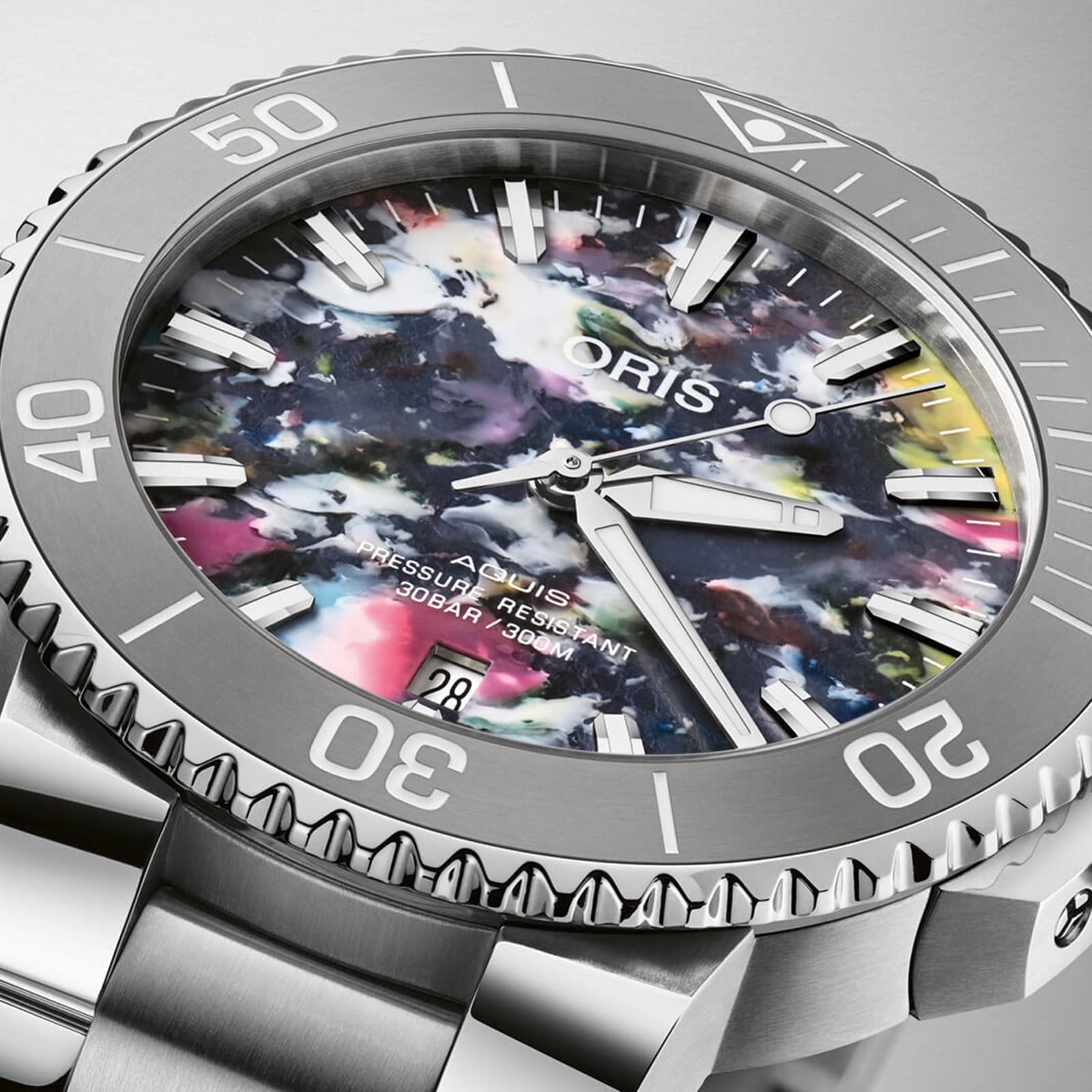 Replica Oris Aquis Date Upcycle 41.5mm Mens details 01 733 7766 4150-SET 3 Replica Oris Aquis Date Upcycle 41.5mm Mens details 01 733 7766 4150-SET