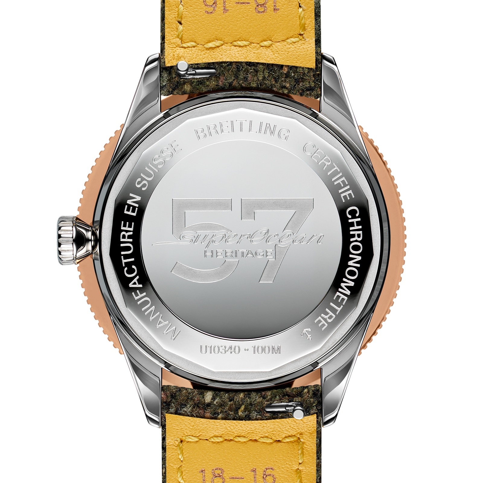 Replica Breitling Superocean Heritage '57 Highlands Capsule 38mm Mens details Green 2 Straps U10340361L1A1 3 Replica Breitling Superocean Heritage '57 Highlands Capsule 38mm Mens details Green 2 Straps U10340361L1A1