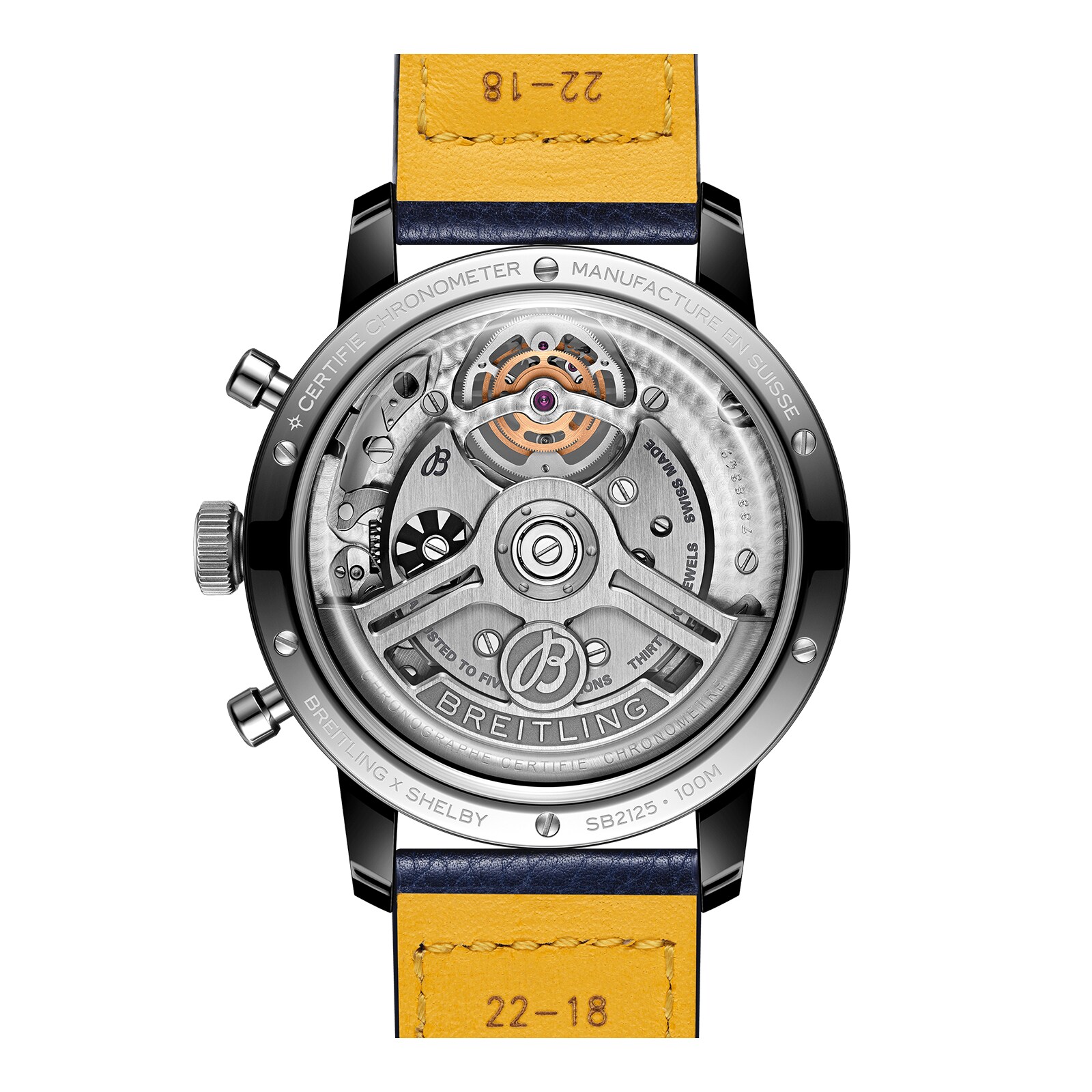 Replica Breitling Top Time B21 Shelby Cobra Tourbillon 42mm Mens details Blue SB21251A1C1X1 3 Replica Breitling Top Time B21 Shelby Cobra Tourbillon 42mm Mens details Blue SB21251A1C1X1