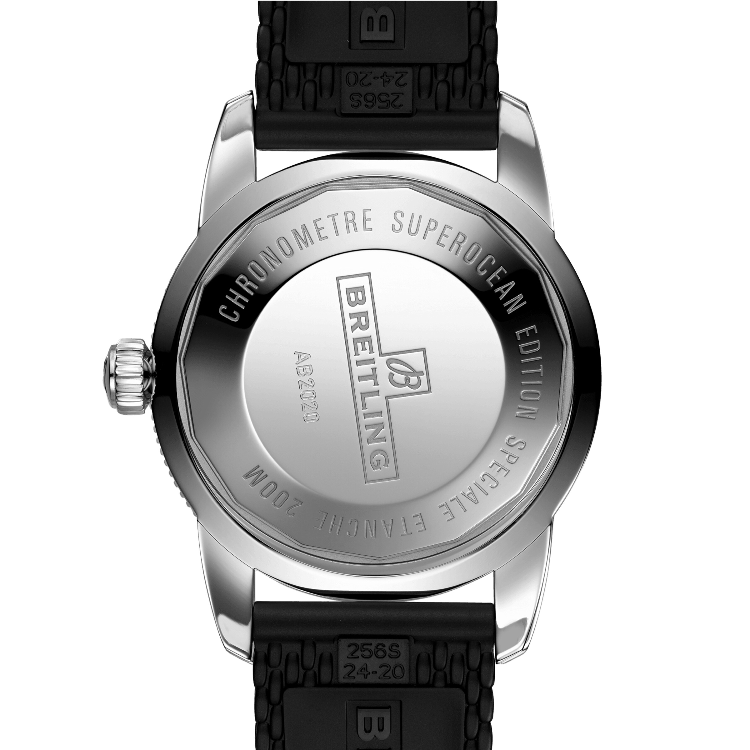 Replica Breitling Superocean Heritage B20 Automatic 46 Stainless Steel Rubber Strap details AB2020121L1S1 3 Replica Breitling Superocean Heritage B20 Automatic 46 Stainless Steel Rubber Strap details AB2020121L1S1