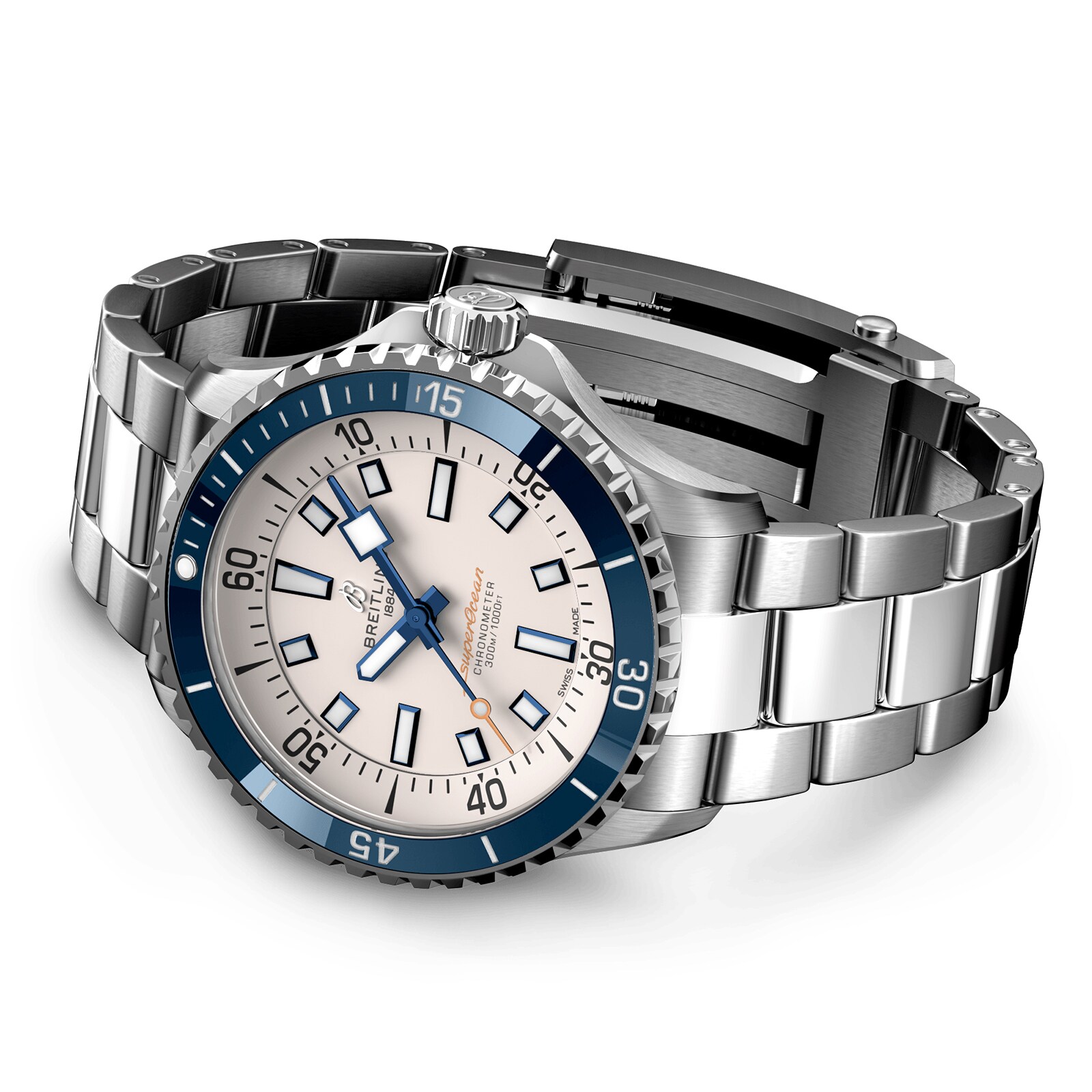 Replica Breitling Superocean Automatic 42 Stainless Steel details A17375E71G1A1