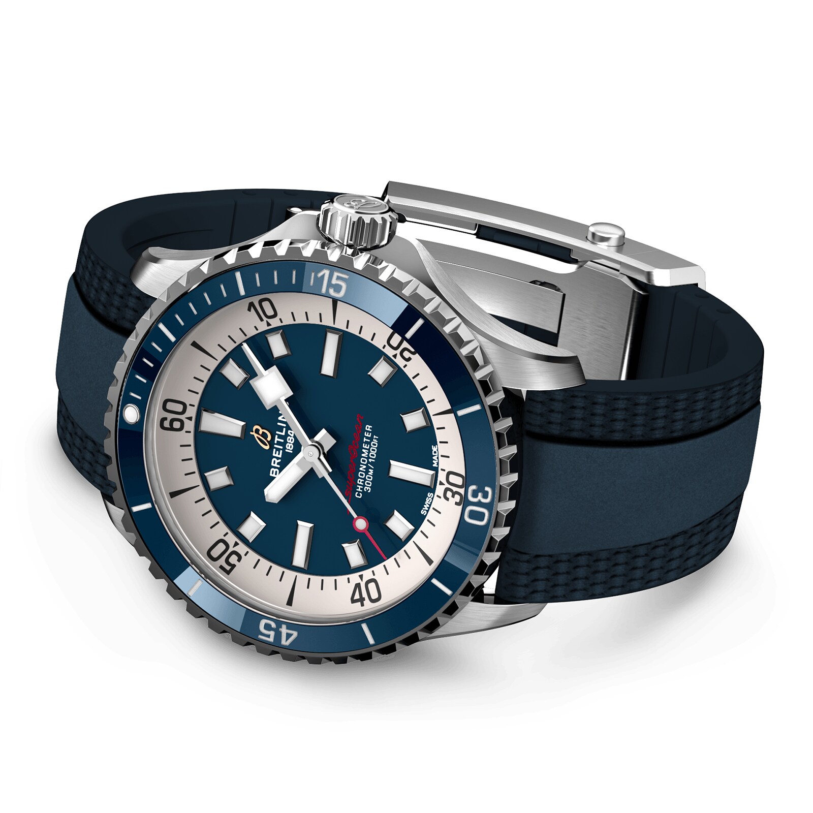 Replica Breitling Superocean Automatic 42 Stainless Steel Rubber Strap details A17375E71C1S1 3 Replica Breitling Superocean Automatic 42 Stainless Steel Rubber Strap details A17375E71C1S1