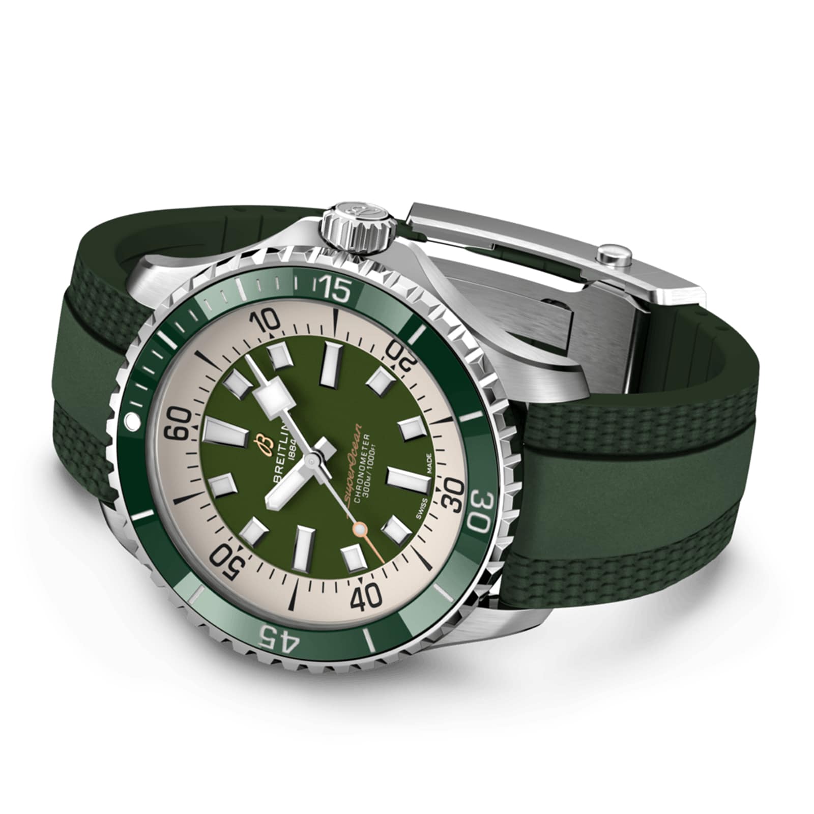 Replica Breitling Superocean Automatic 44 Stainless Steel Rubber Strap details A17376A31L1S1 3 Replica Breitling Superocean Automatic 44 Stainless Steel Rubber Strap details A17376A31L1S1