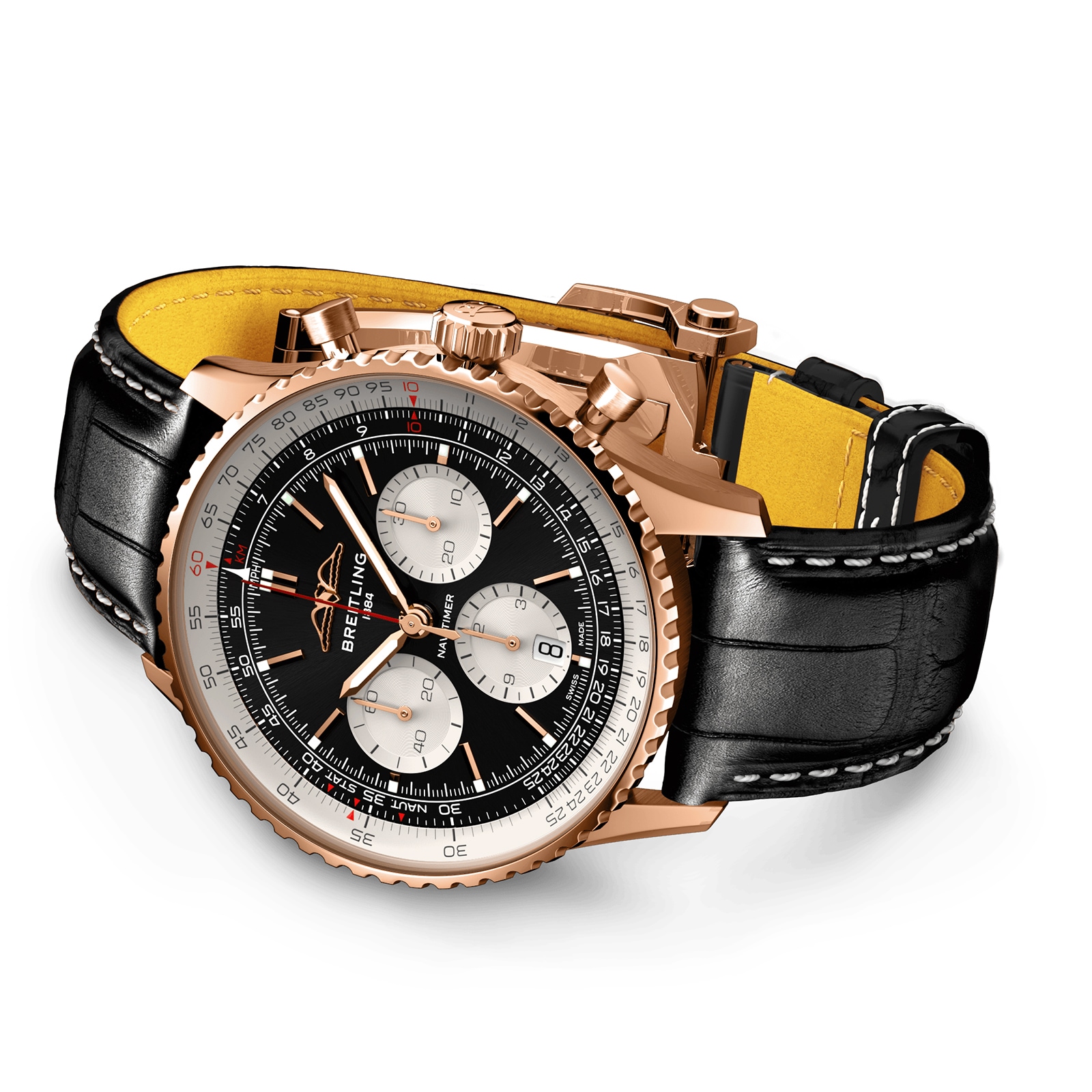 Replica Breitling Navitimer B01 Chronograph 43 Black details RB0138211B1P1 3 Replica Breitling Navitimer B01 Chronograph 43 Black details RB0138211B1P1