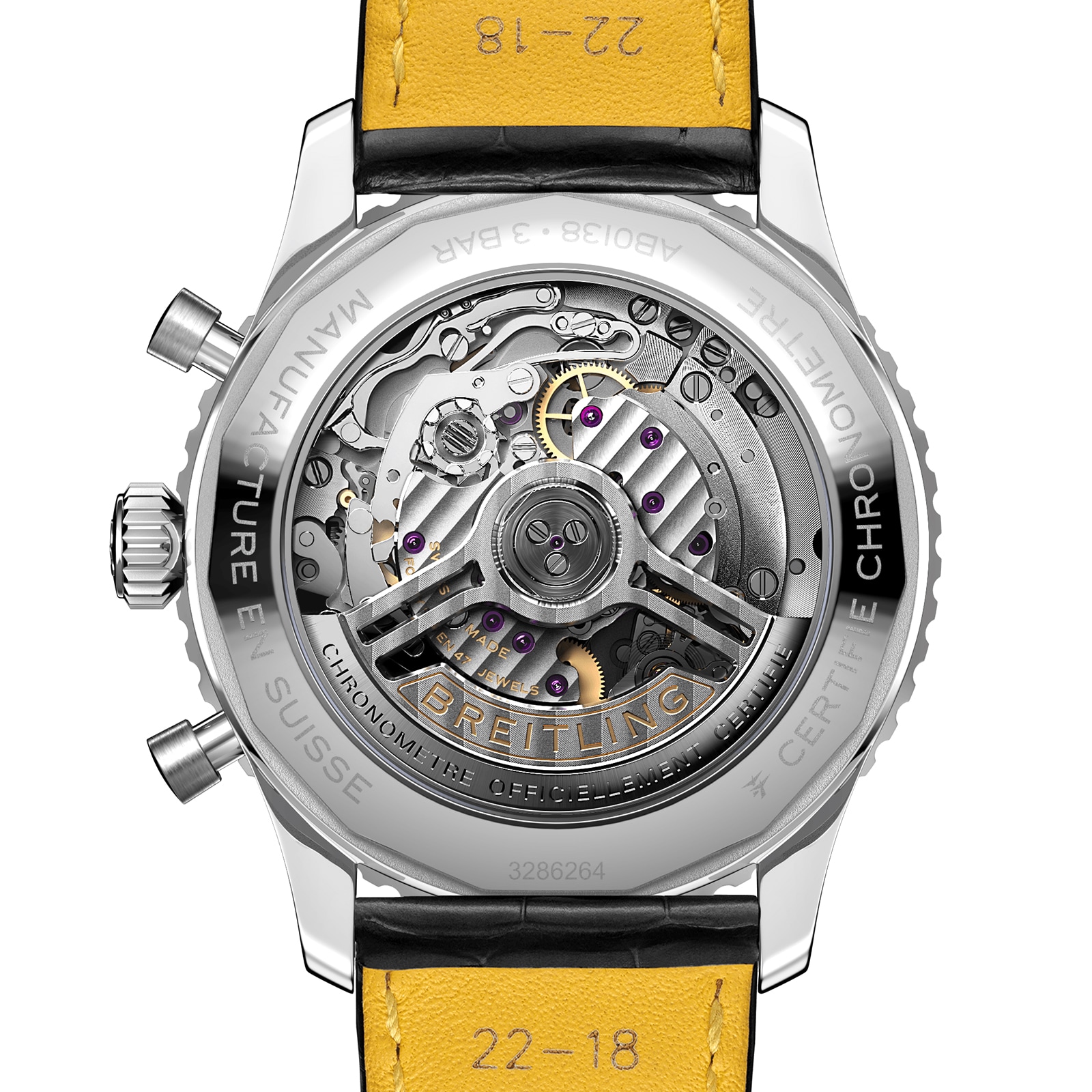 Replica Breitling Navitimer B01 Chronograph 43 Stainless Steel details AB0138211B1P1 3 Replica Breitling Navitimer B01 Chronograph 43 Stainless Steel details AB0138211B1P1