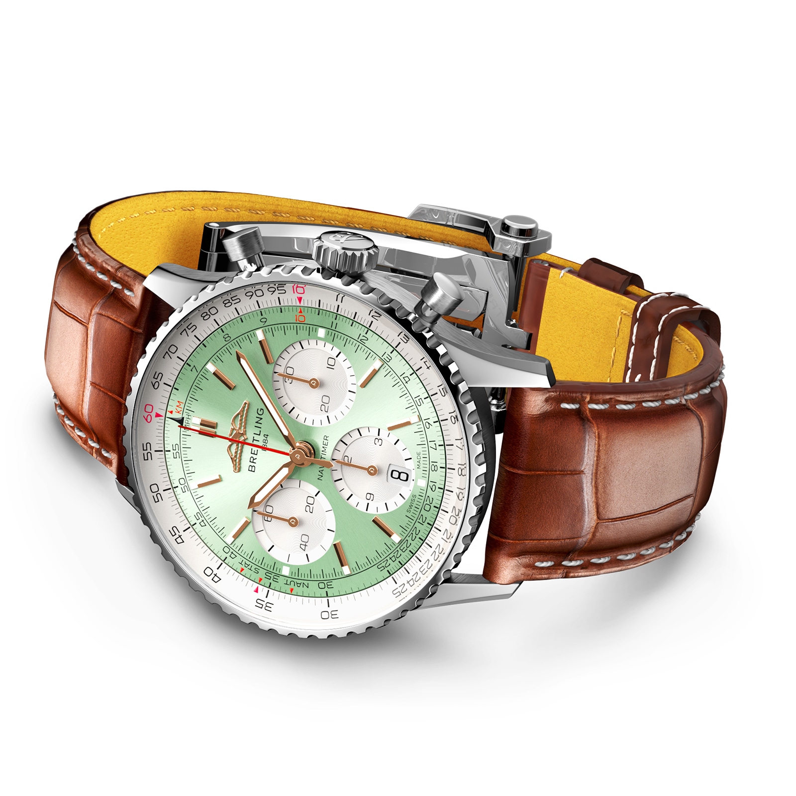 Replica Breitling Navitimer B01 Chronograph 41 Mint details AB0139211L1P1