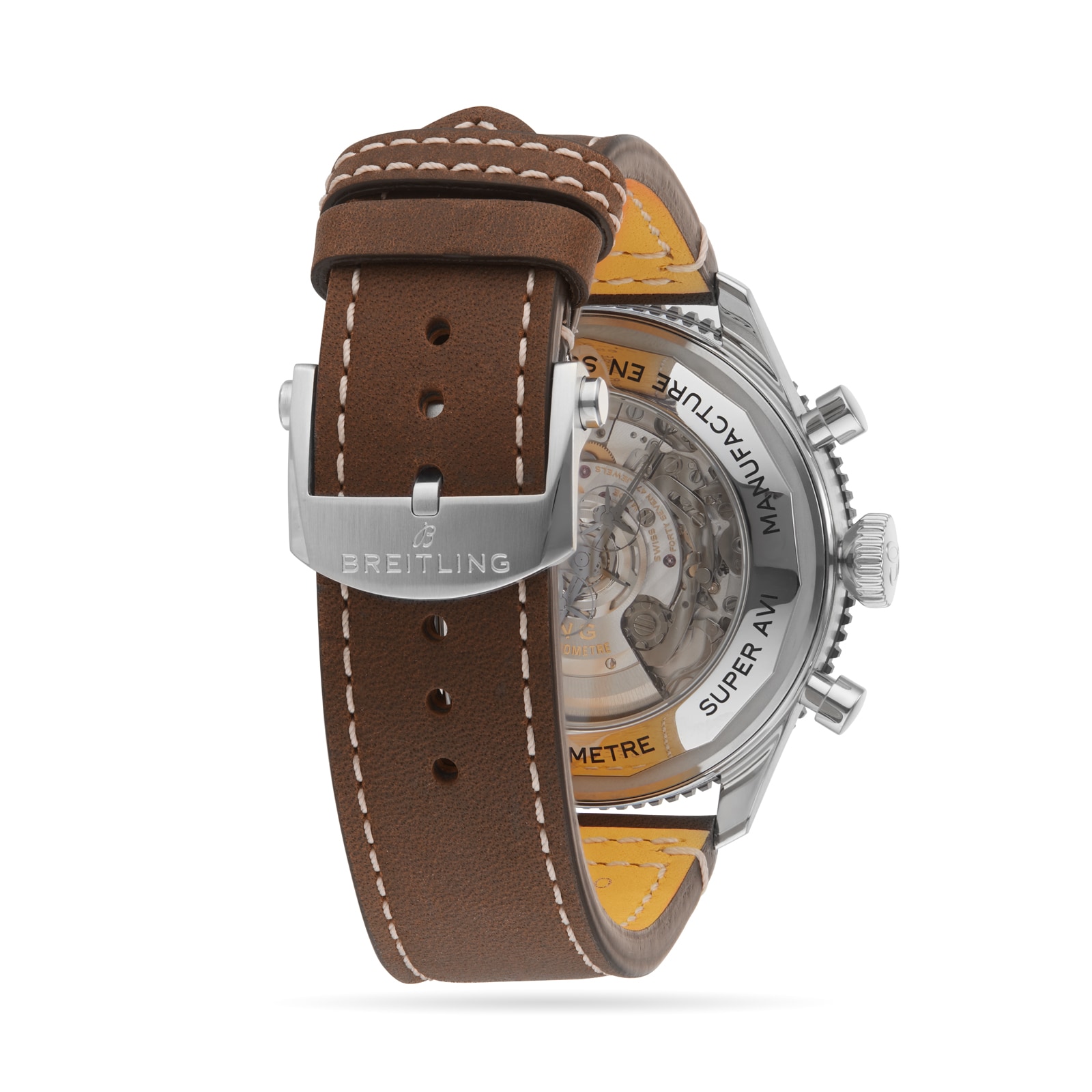 Replica Breitling Super AVI B04 Chronograph GMT 46 Mosquito details YB04451A1B1X1