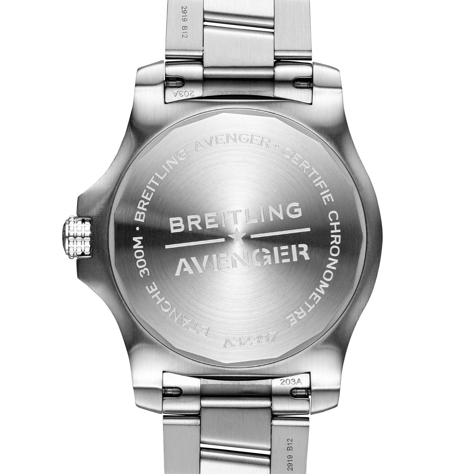 Replica Breitling Avenger Automatic GMT 43 Stainless Steel details A32397101B1A1 3 Replica Breitling Avenger Automatic GMT 43 Stainless Steel details A32397101B1A1
