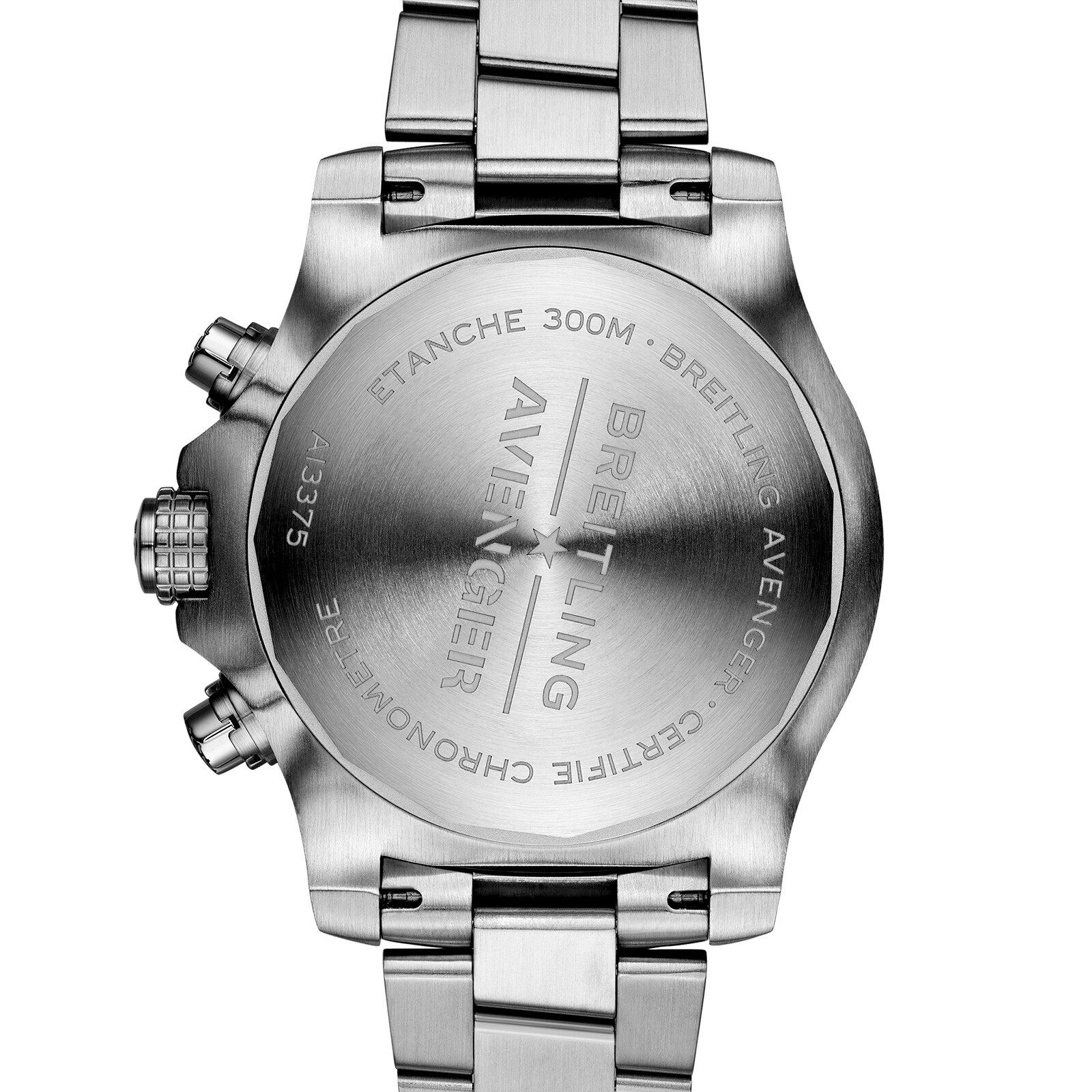 Replica Breitling Super Avenger Chronograph 48 Stainless Steel details A13375101B1A1