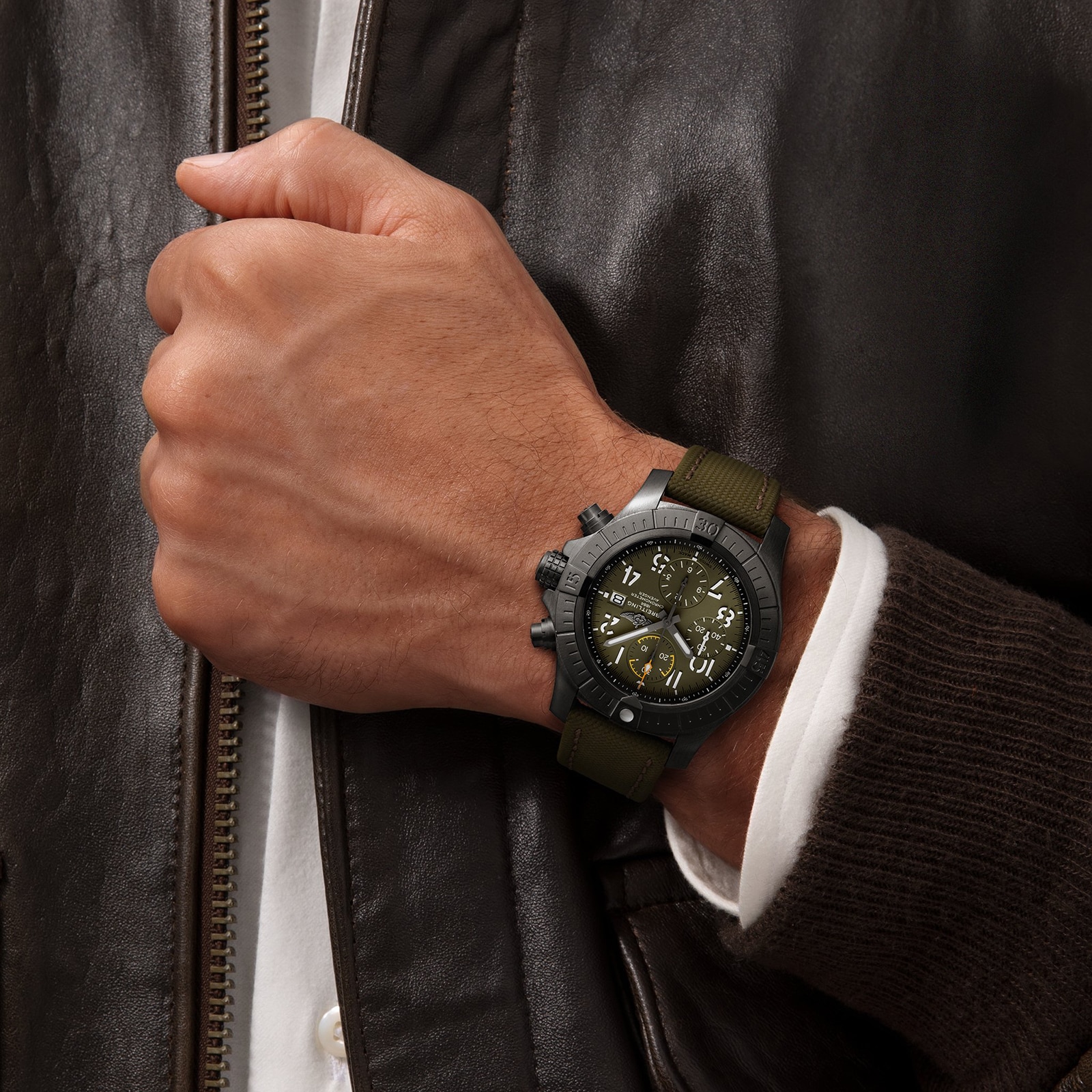Replica Breitling Avenger Chronograph 45 Night Mission details V13317101L1X2 3 Replica Breitling Avenger Chronograph 45 Night Mission details V13317101L1X2