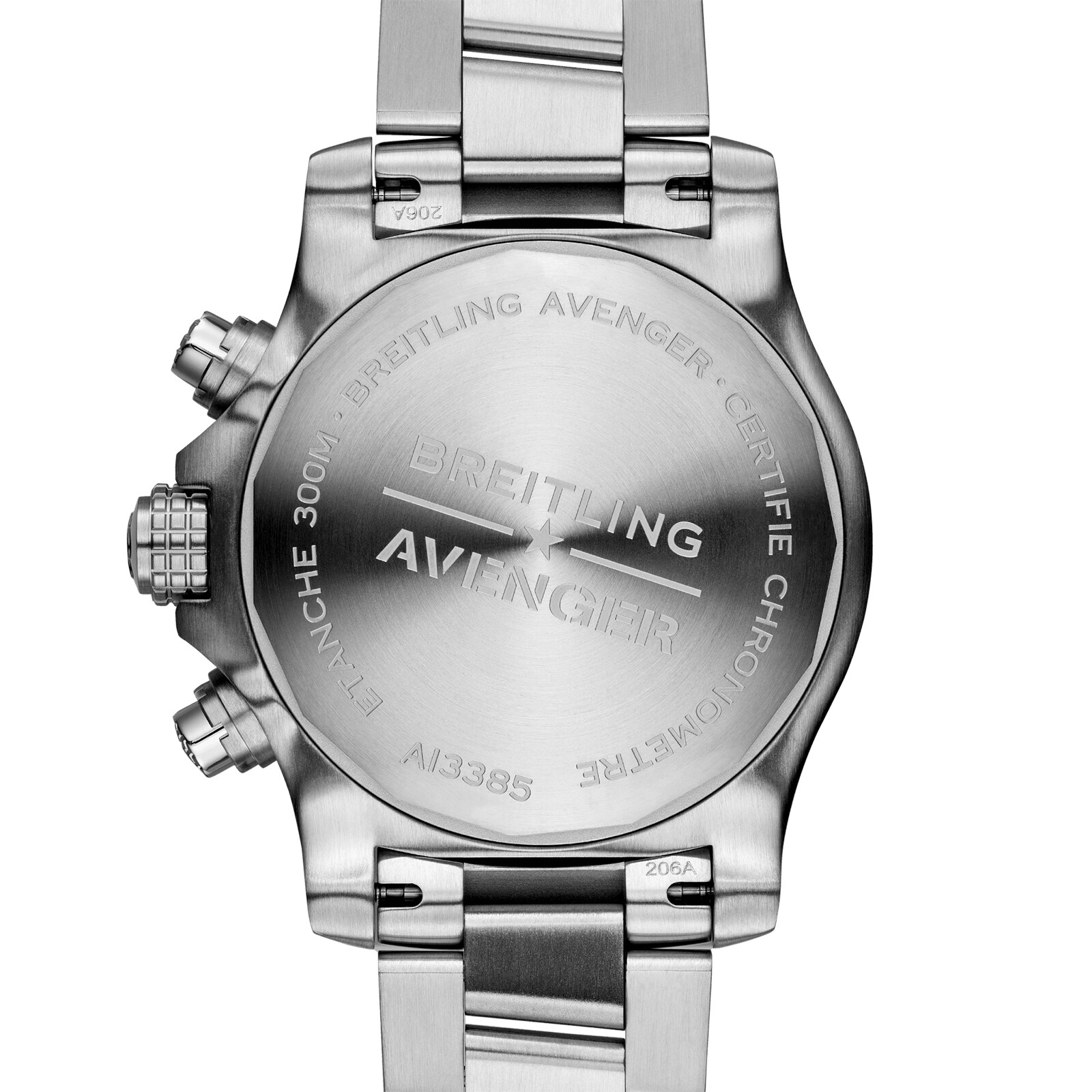 Replica Breitling Avenger Chronograph 43 Stainless Steel details A13385101C1A1 3 Replica Breitling Avenger Chronograph 43 Stainless Steel details A13385101C1A1