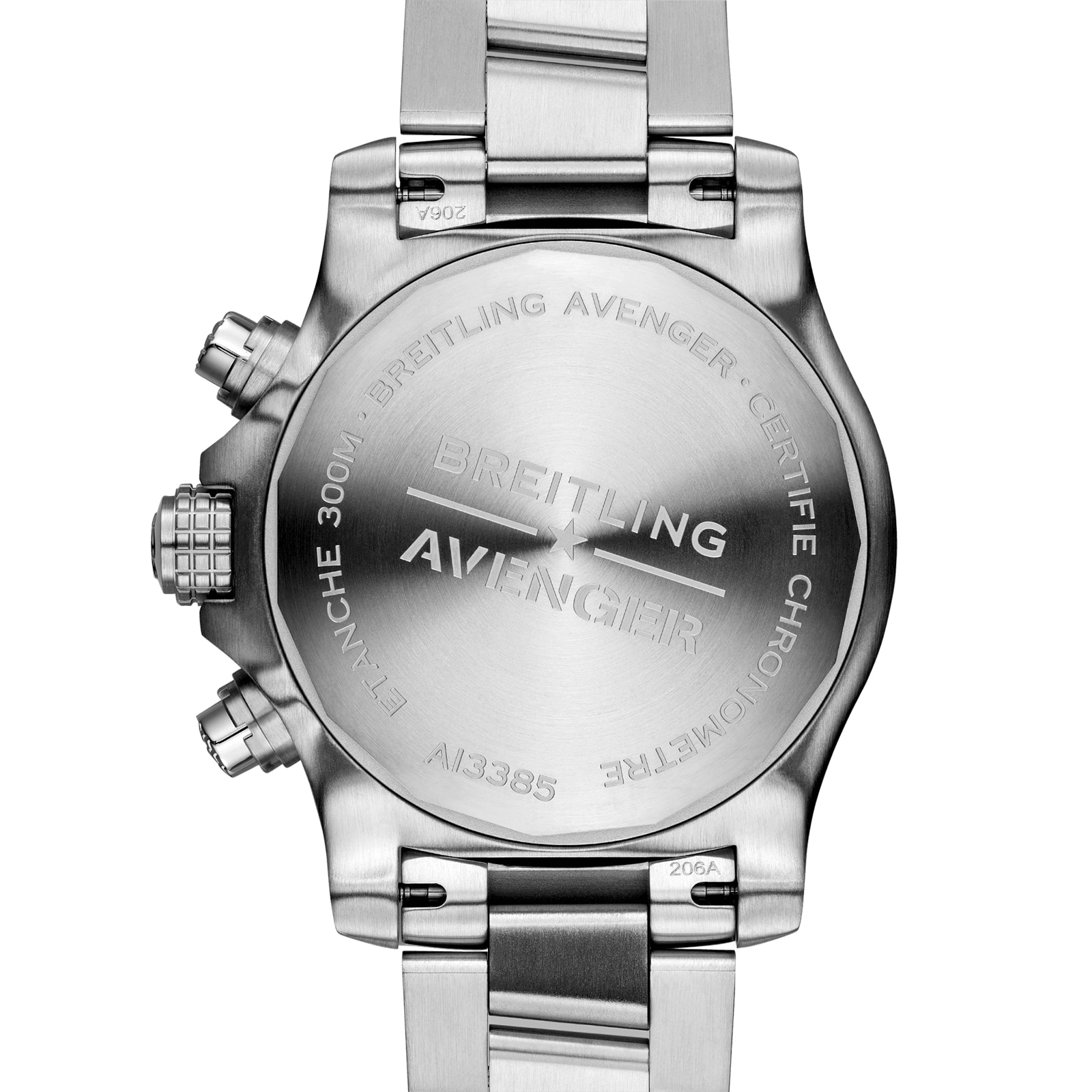 Replica Breitling Avenger Chronograph 43 Stainless Steel details A13385101B1A1 3 Replica Breitling Avenger Chronograph 43 Stainless Steel details A13385101B1A1