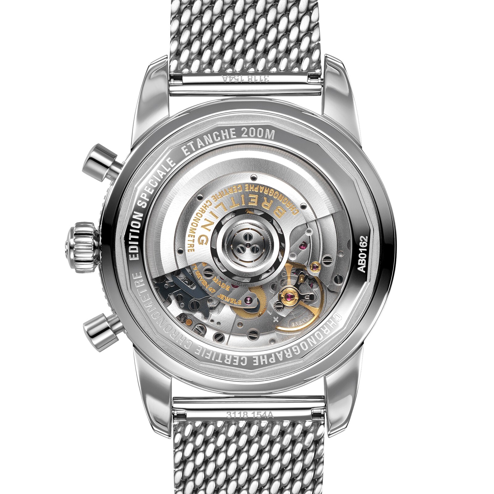 Replica Breitling Superocean Heritage B01 Chronograph 44 Stainless Steel details AB0162121B1A1 3 Replica Breitling Superocean Heritage B01 Chronograph 44 Stainless Steel details AB0162121B1A1