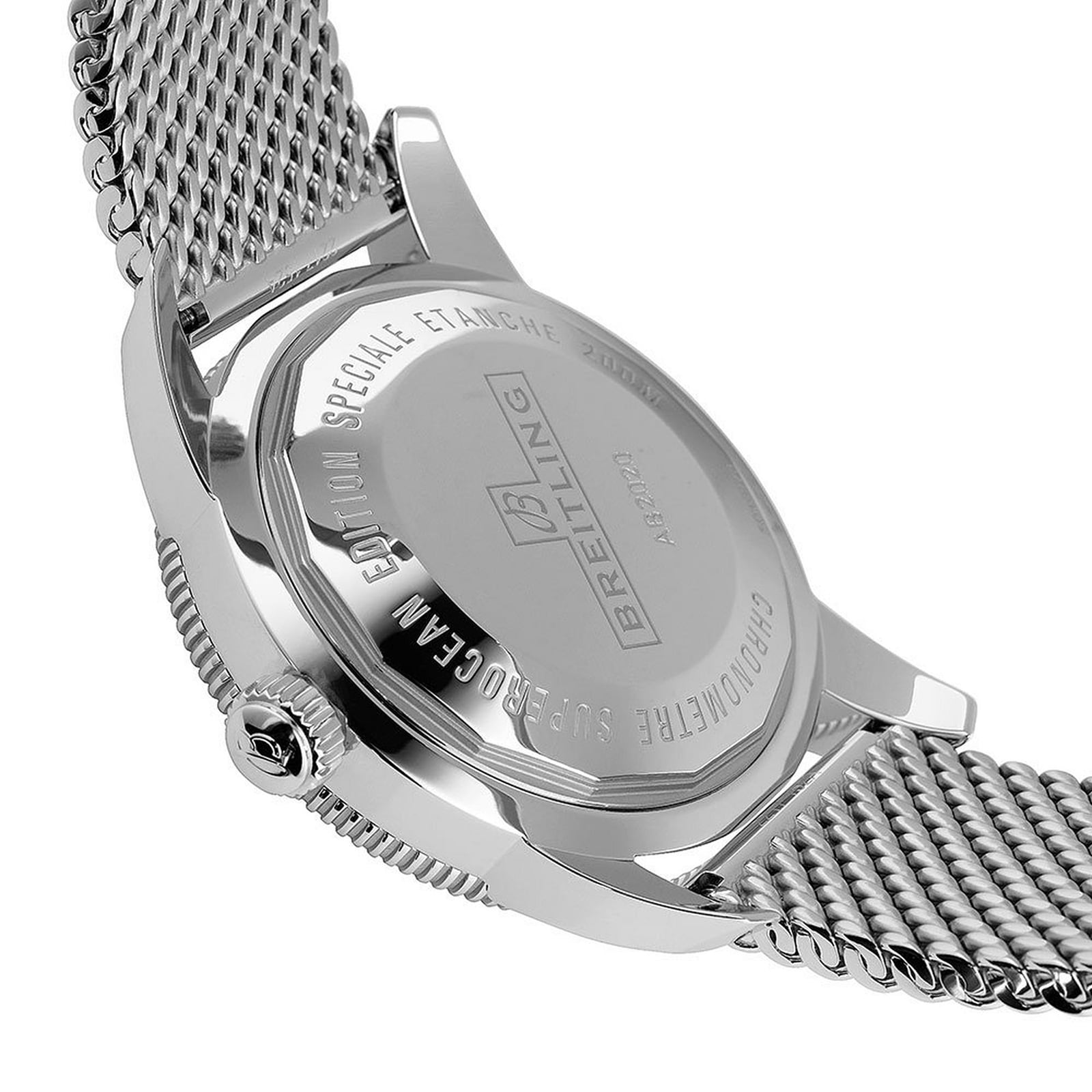 Replica Breitling Superocean Heritage B20 Automatic 46 Stainless Steel details AB2020121B1A1 3 Replica Breitling Superocean Heritage B20 Automatic 46 Stainless Steel details AB2020121B1A1